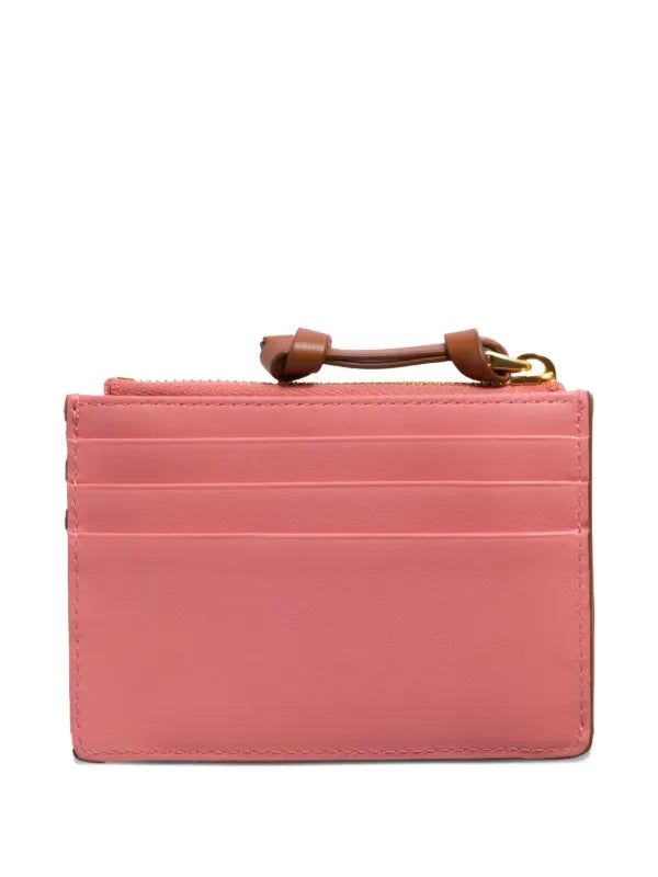 Debossed-logo Leather Wallet