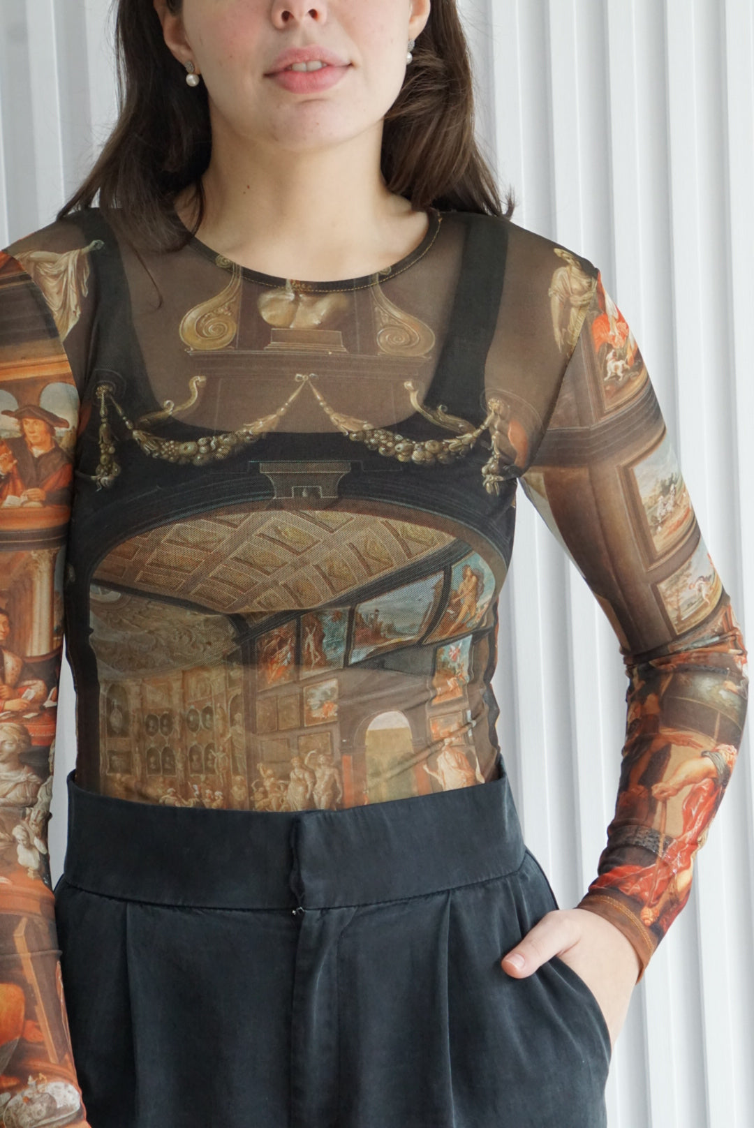 The Studio of Apelles Sheer Bodysuit