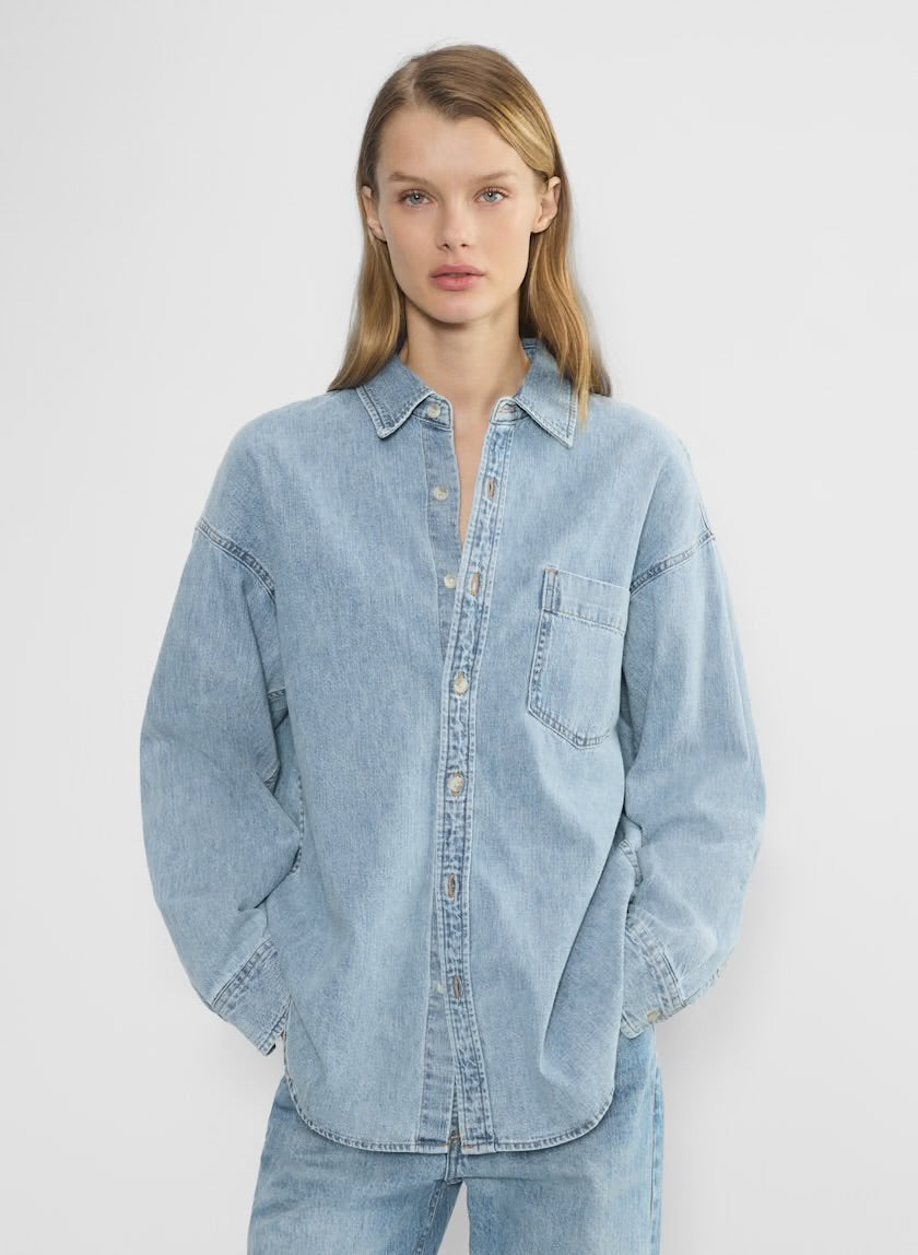 The 80s Comfy Denim Shirt