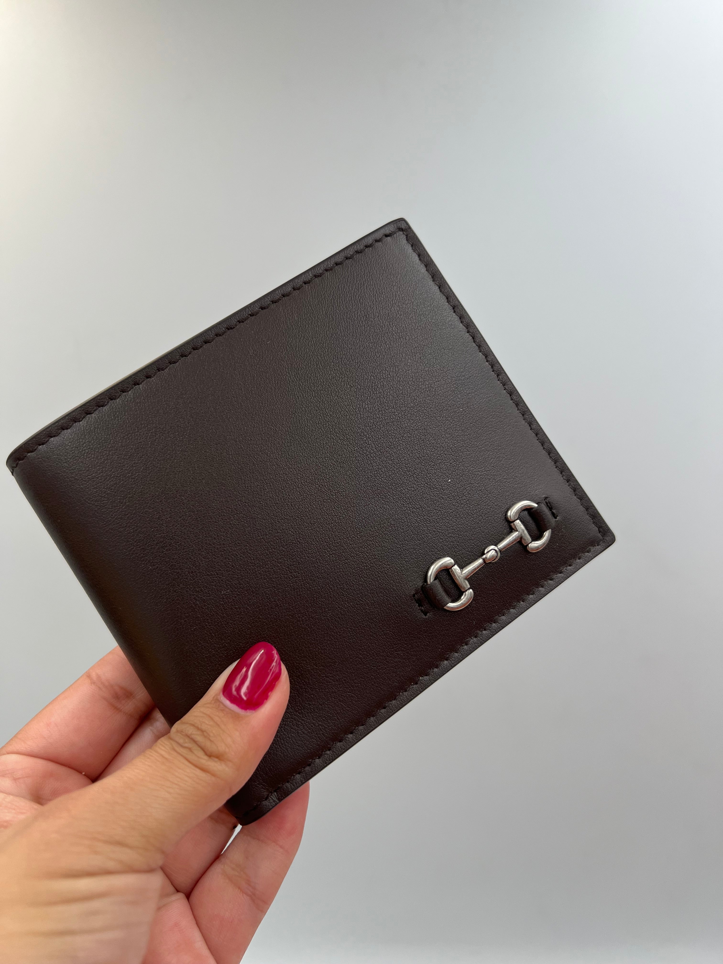 Wallet with Horsebit Detail