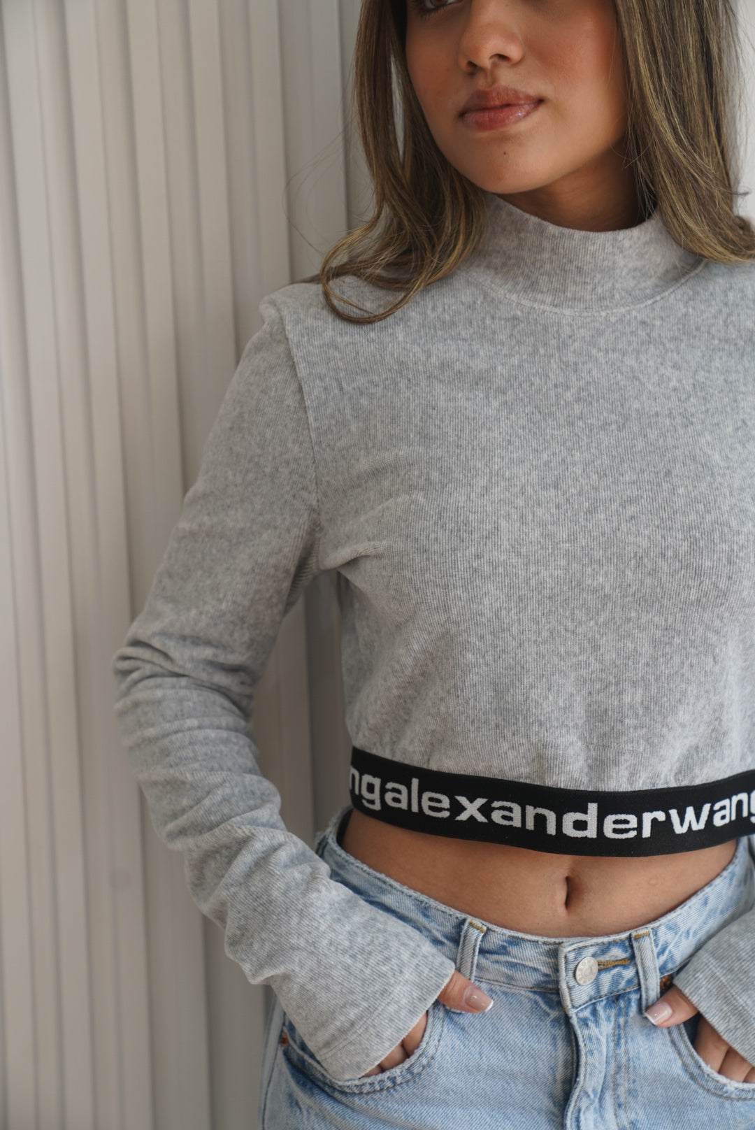 Long Sleeve Crop Top