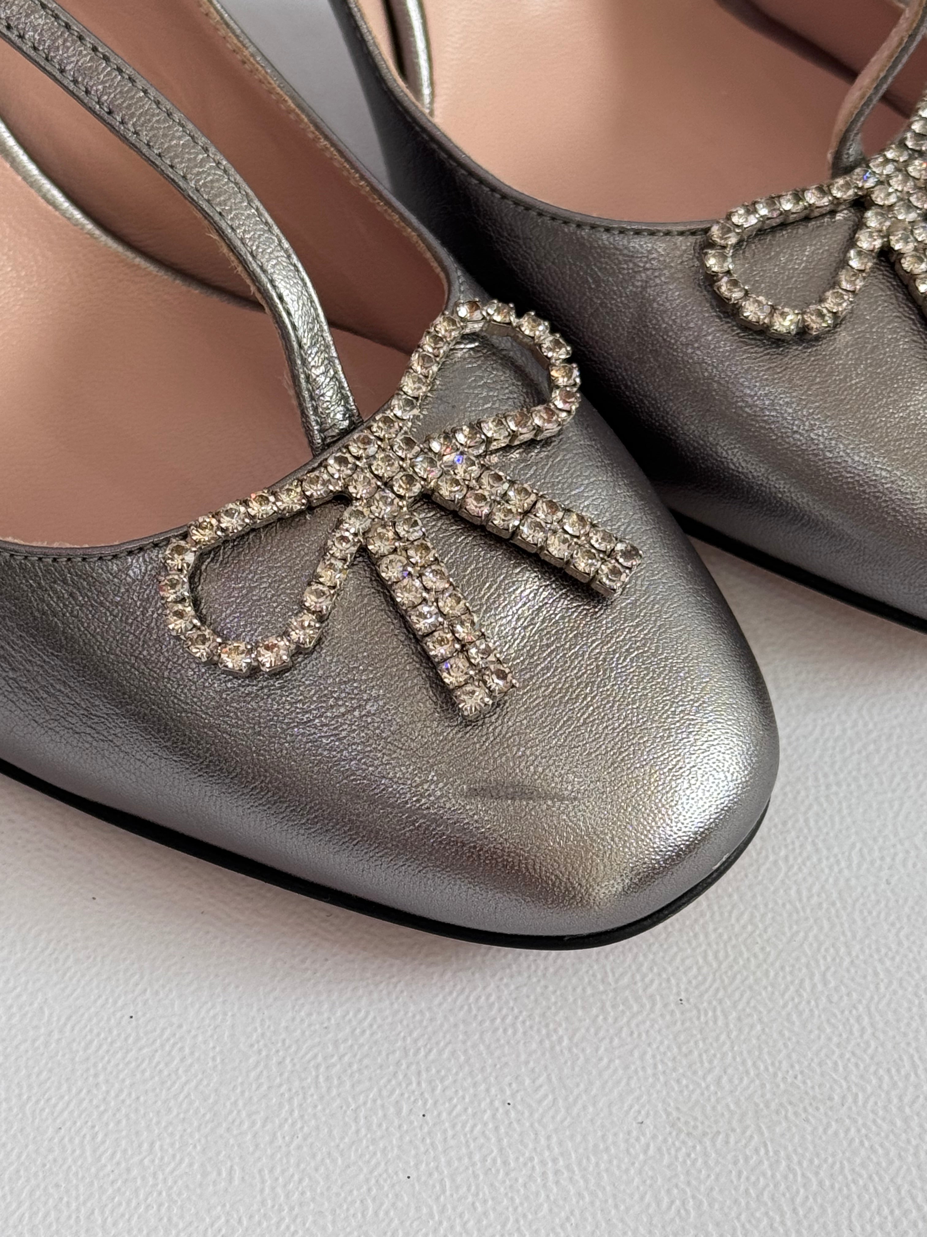 T-Strap Slingback Heels