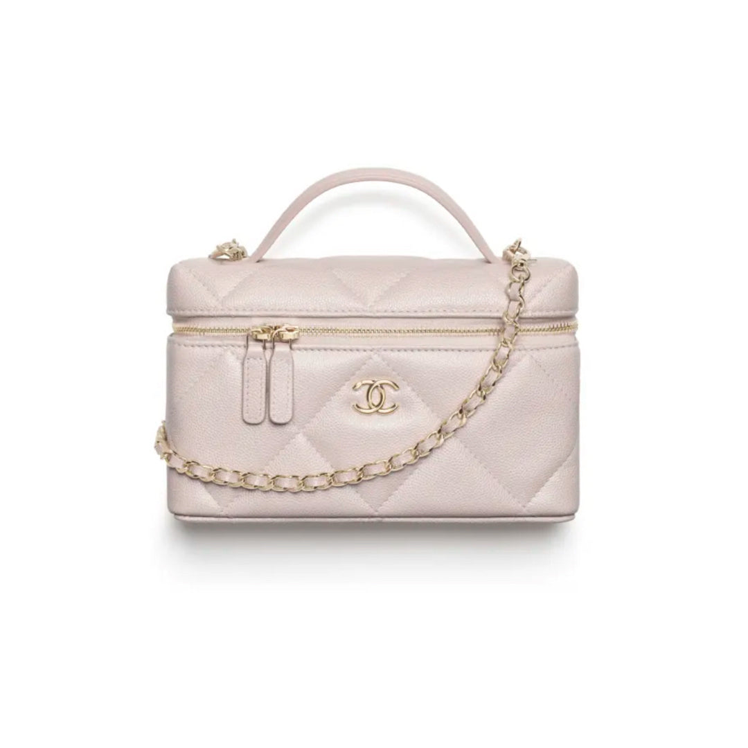 Top Handle Slim Vanity Bag