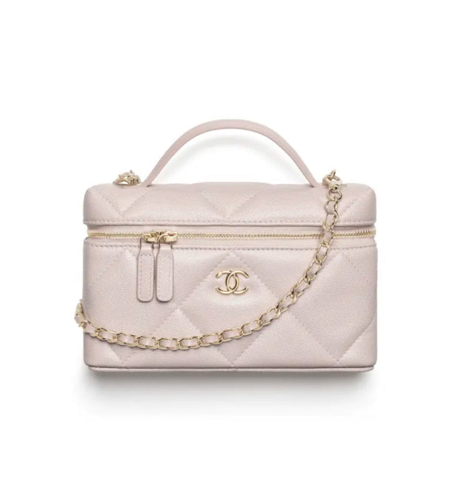 Top Handle Slim Vanity Bag