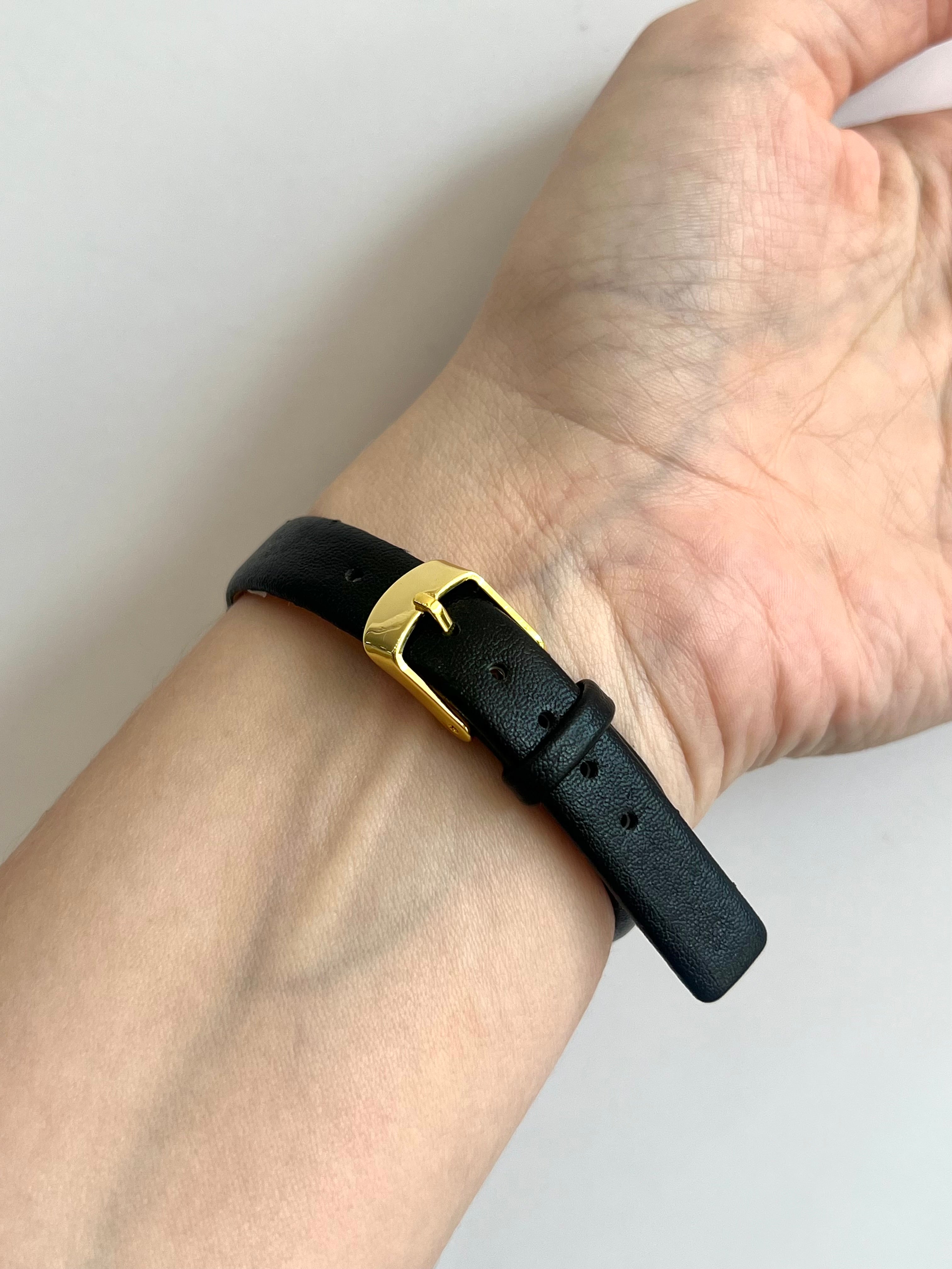 Retro Faux Leather Watch