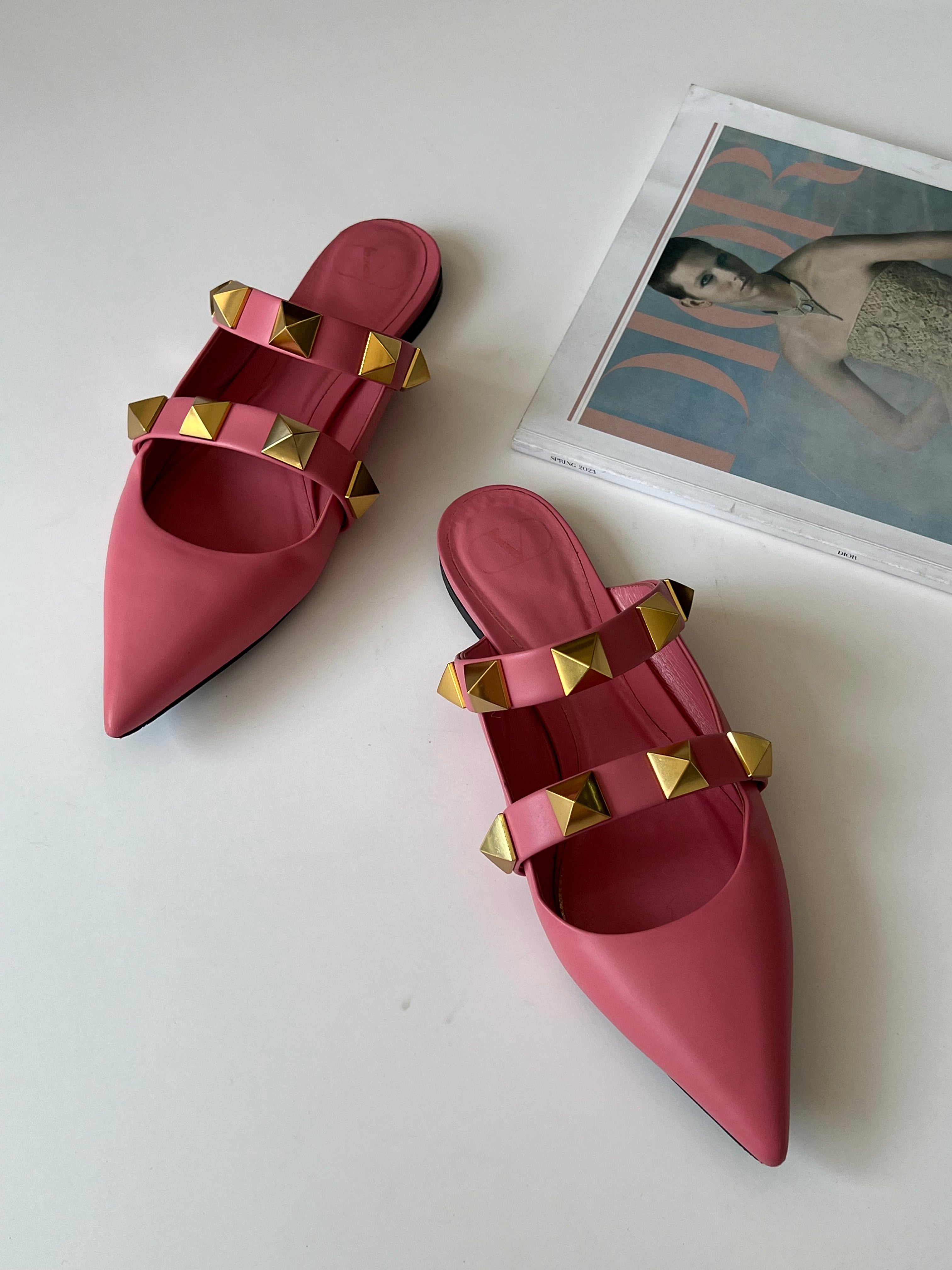 Roman Stud Mules