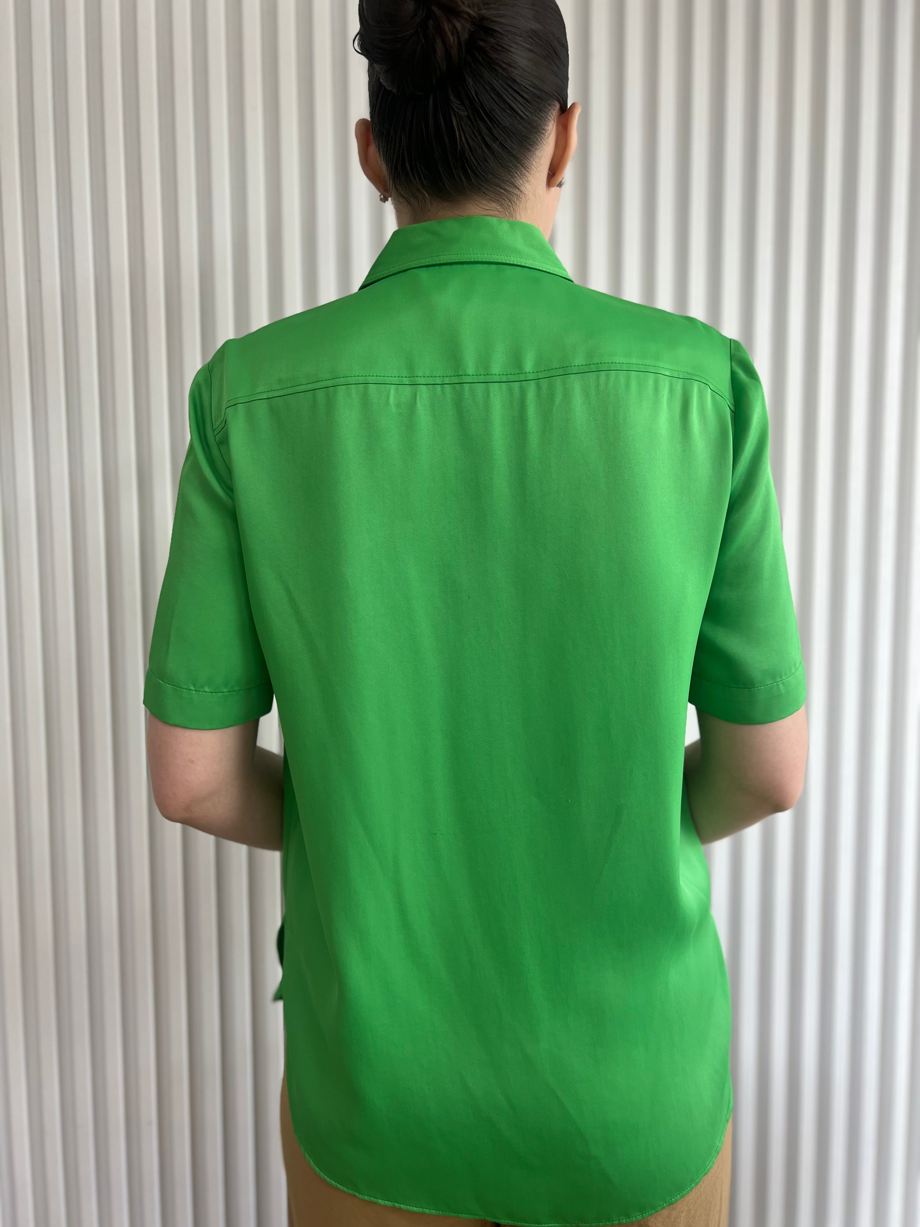 Vibrant Satin Shirt