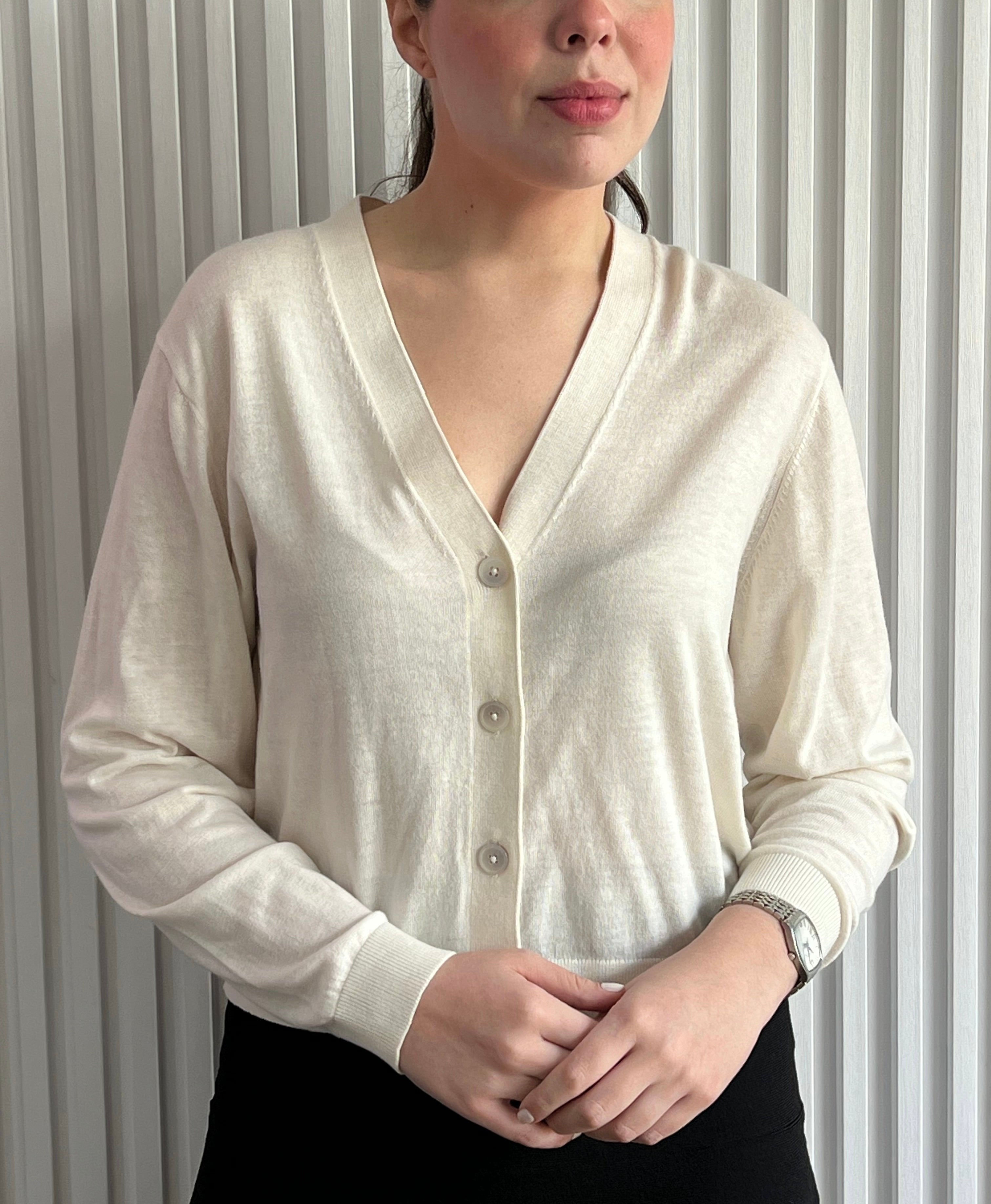 Creme Cardigan