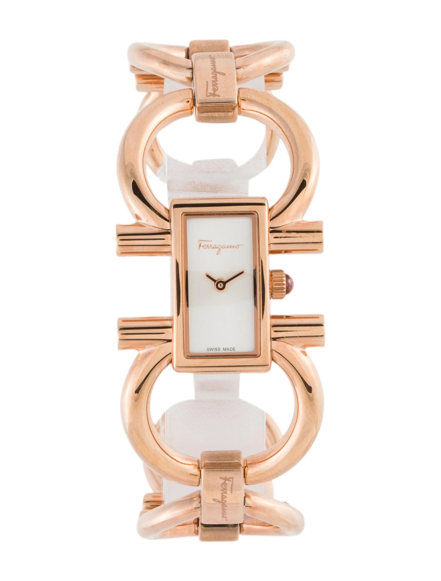Double Gancini Bracelet Watch