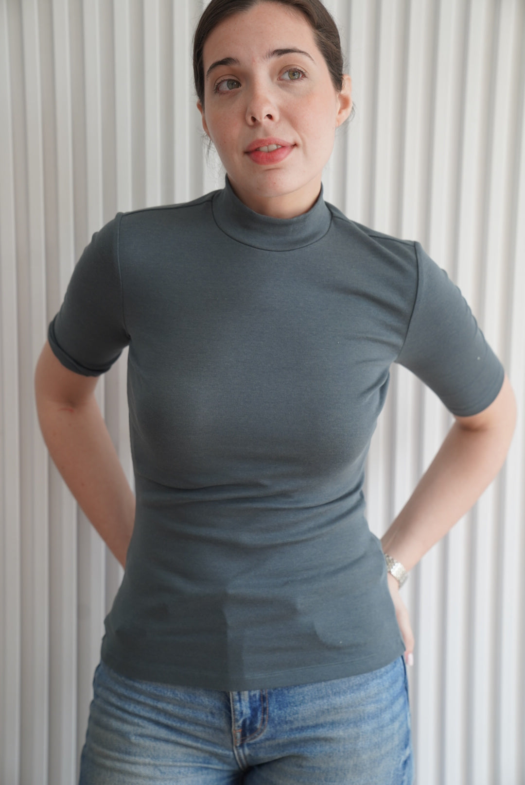 Mock Neck Shirt