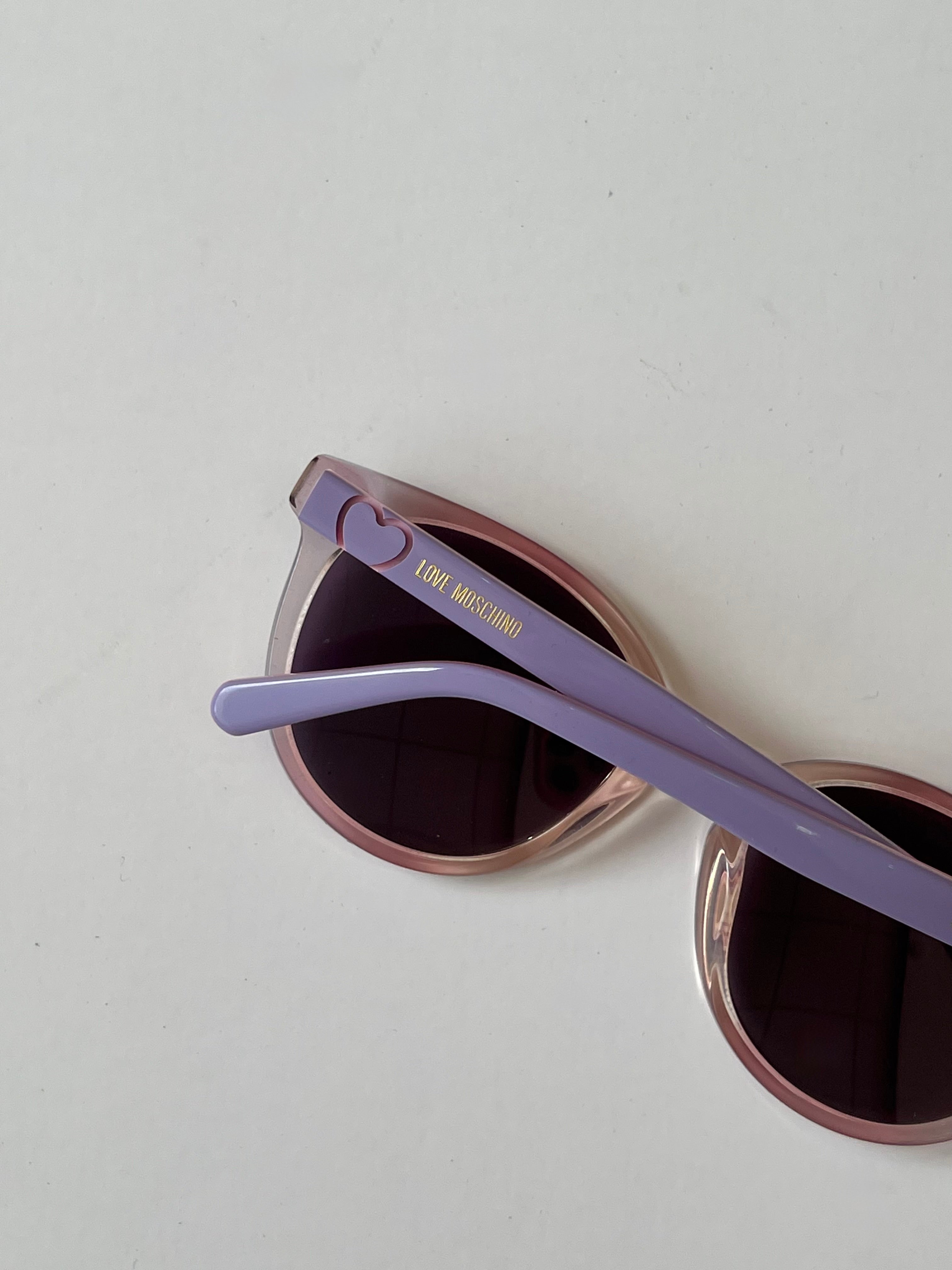 Violet Round Sunglasses