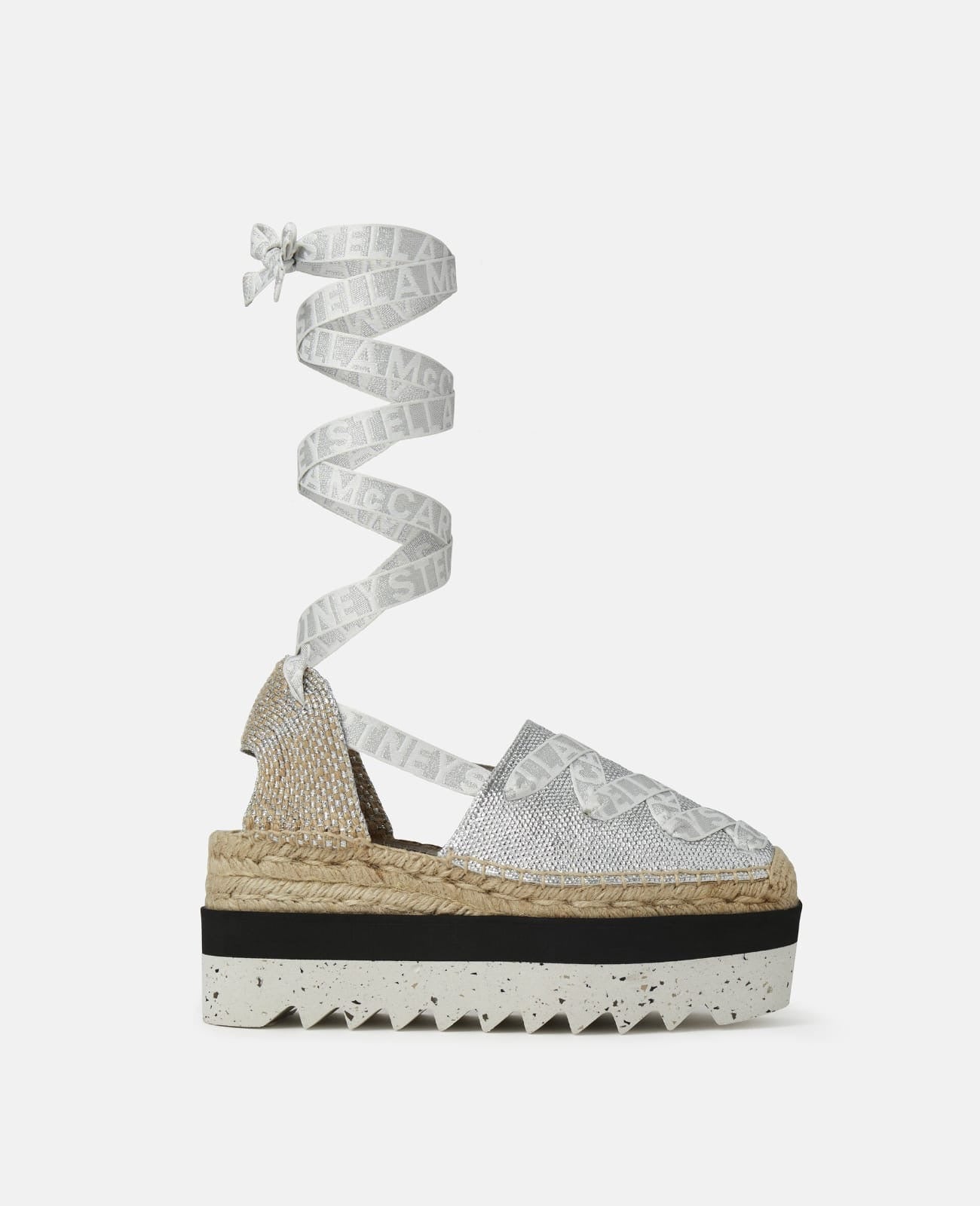 Gaia Laminated Platform Espadrilles