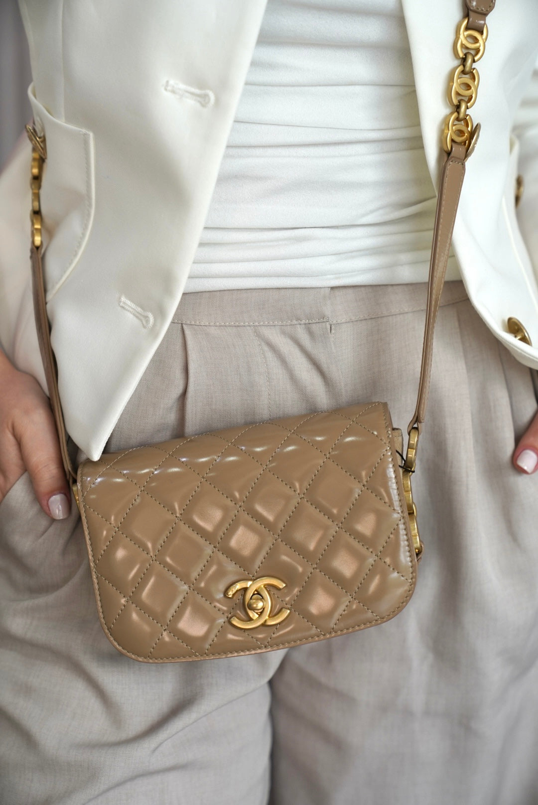 Mini CC Messenger Bag