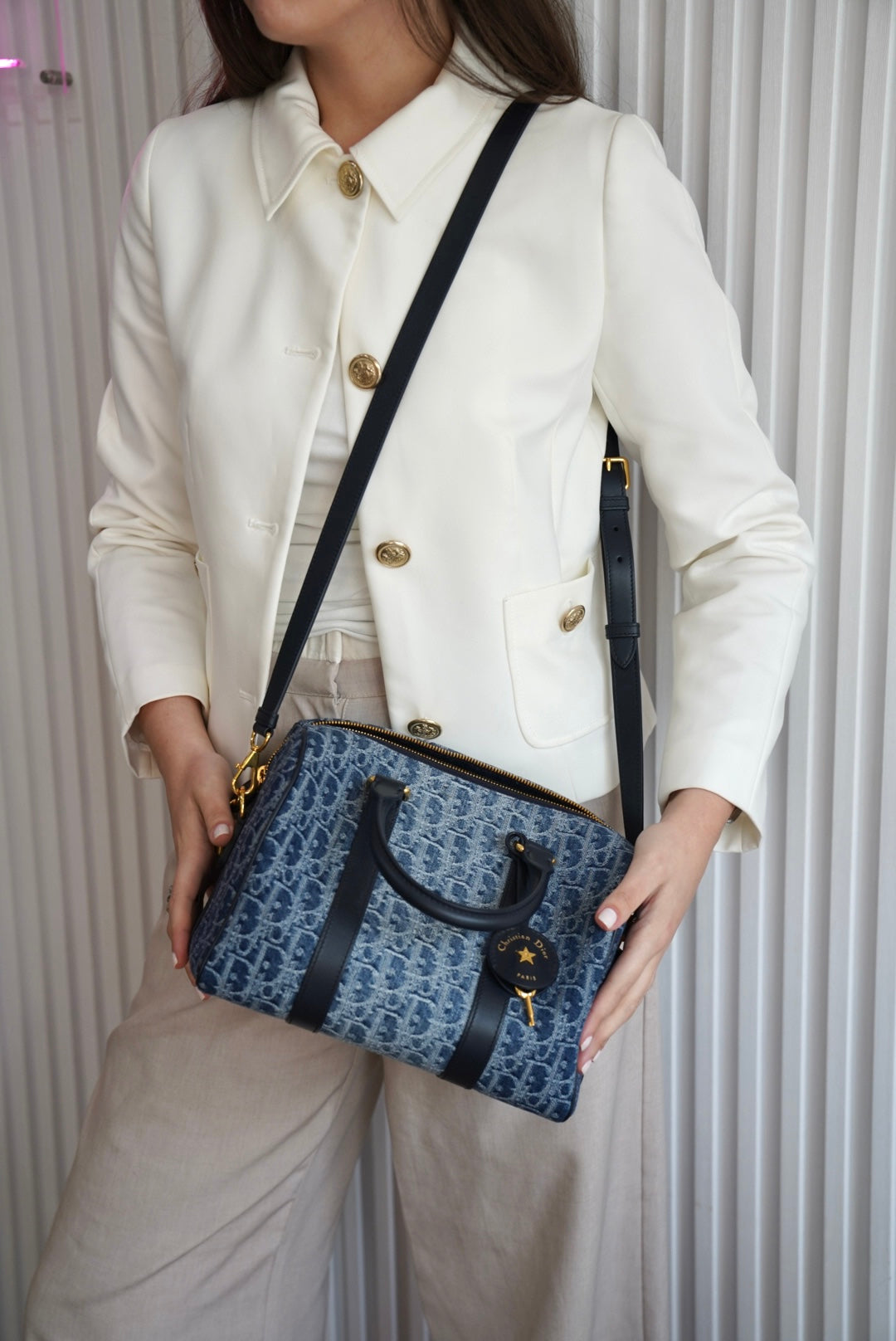 Groove 25 Blue Denim Bag