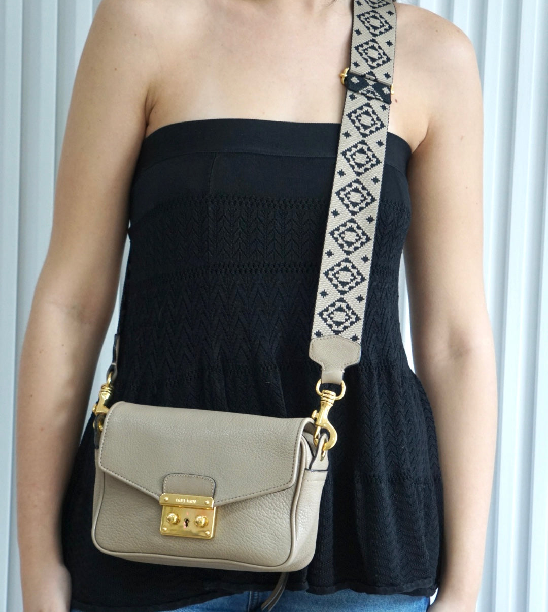 Madras Small Crossbody Bag