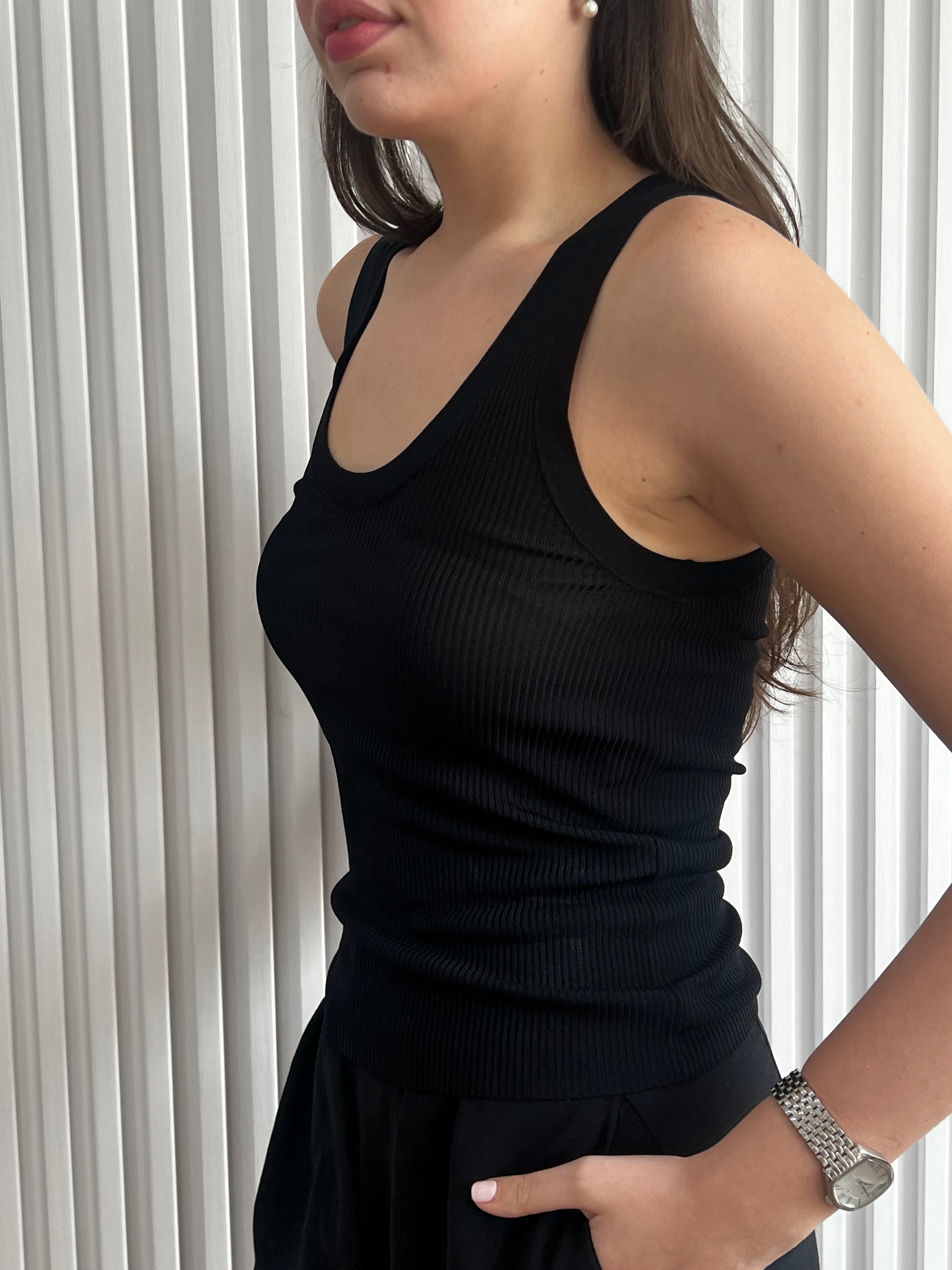 Scoop Neck Tank Top