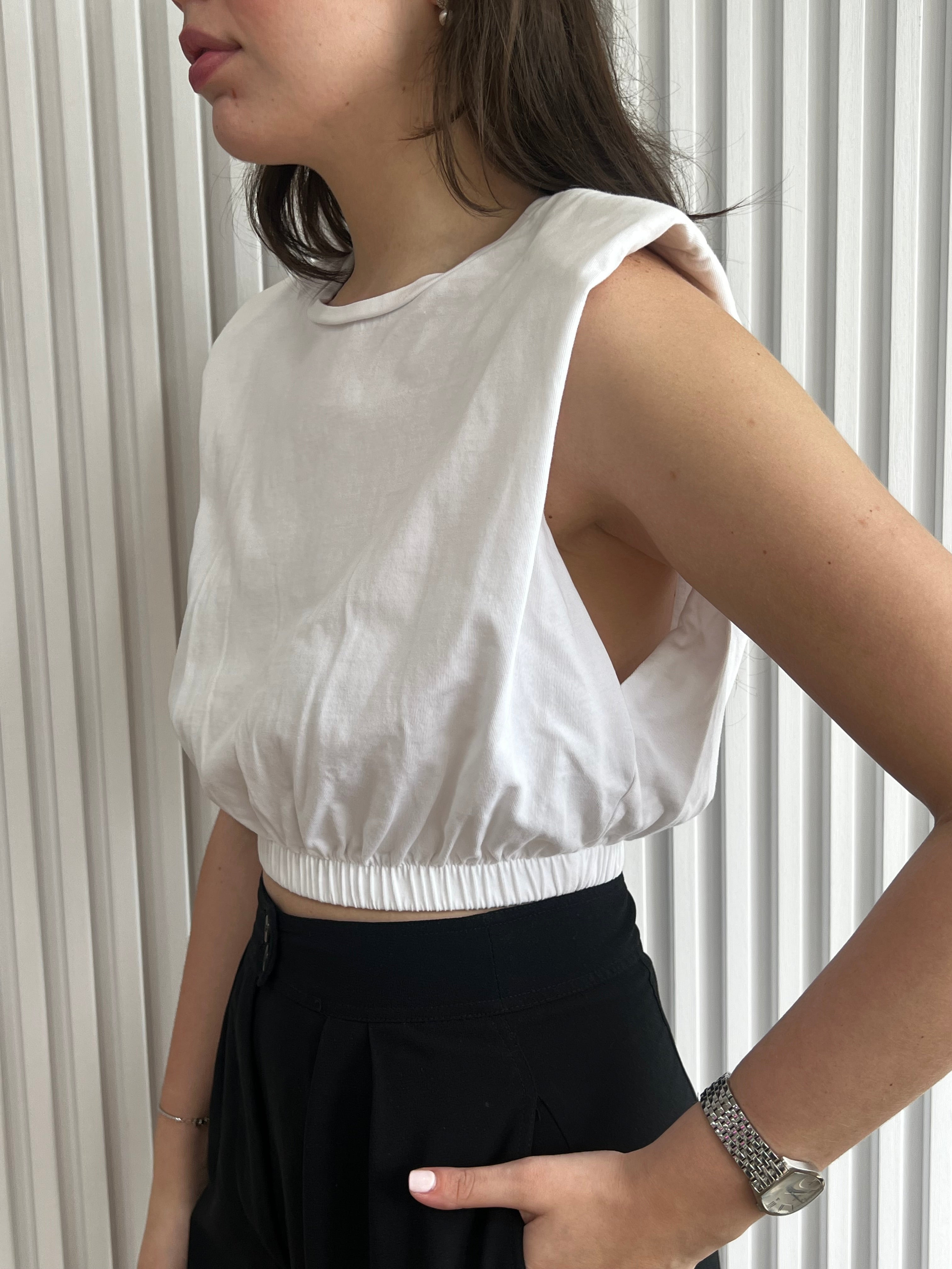 Shoulder Pad Top