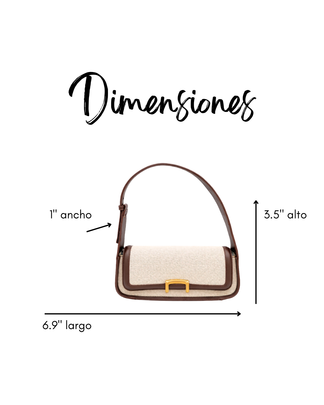 Canvas Flap Shoulder Bag