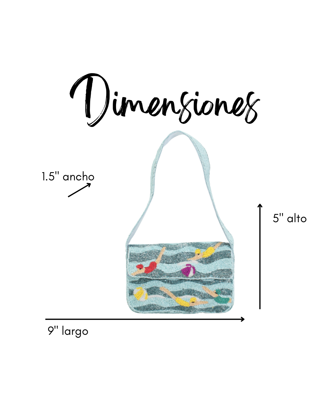 Beaded Summer Shoulder Bag