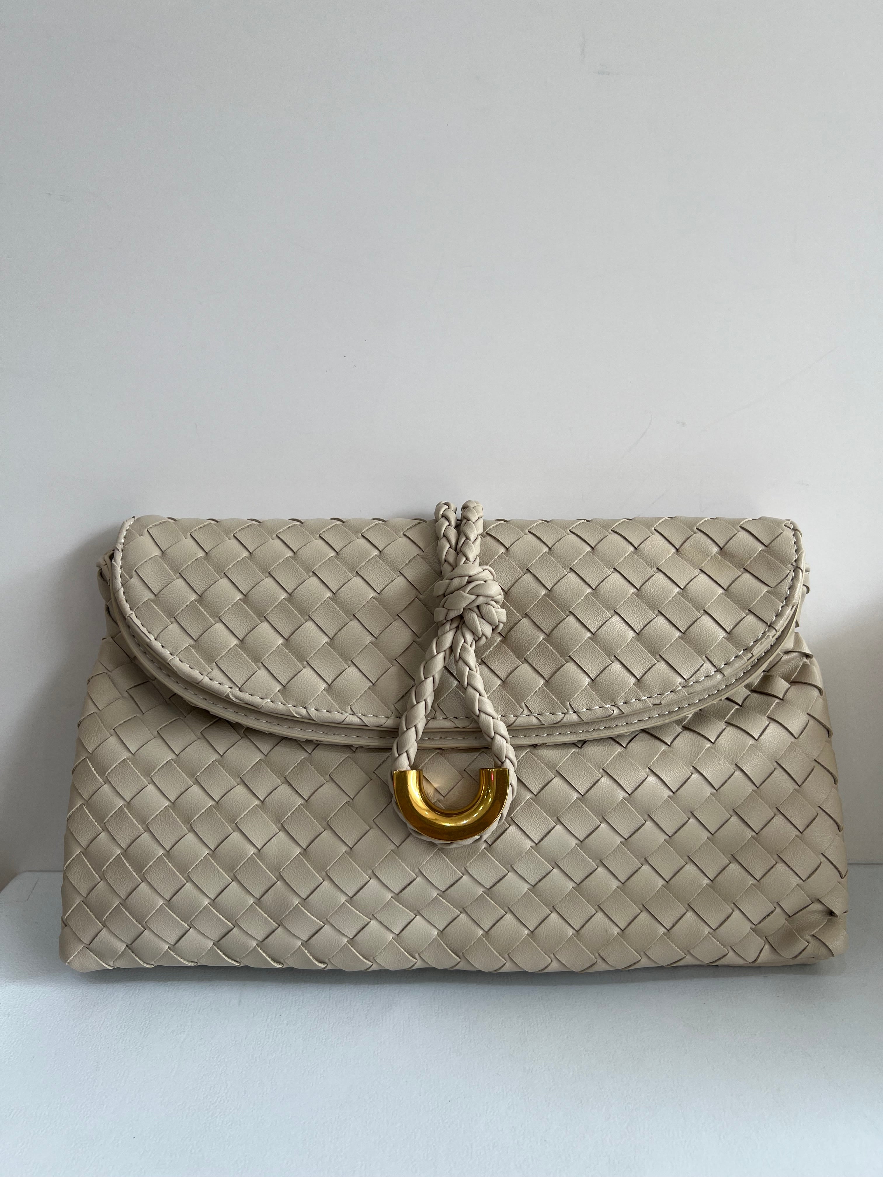 Woven Clutch Bag