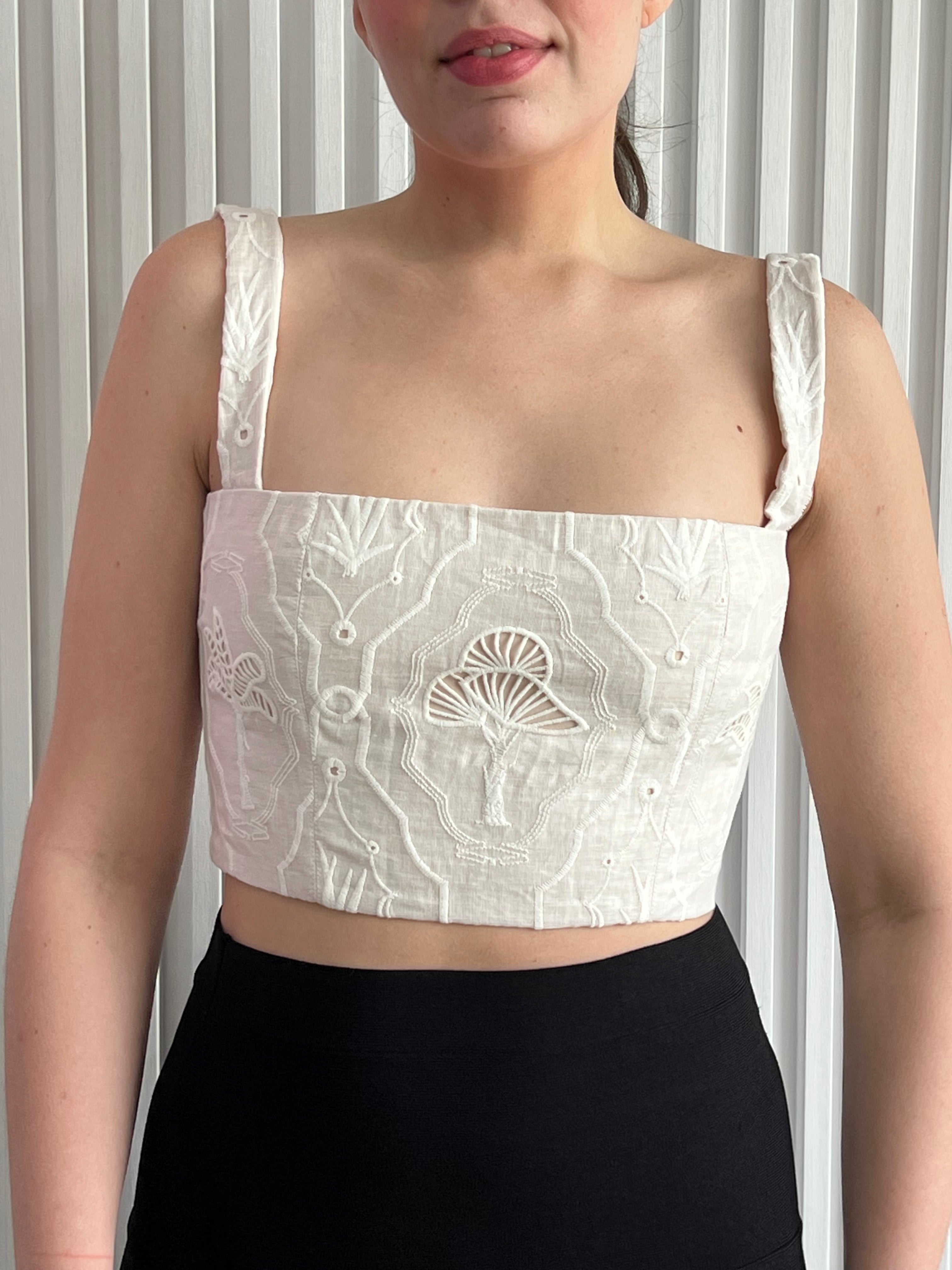 Cacao Cocora Cropped Top