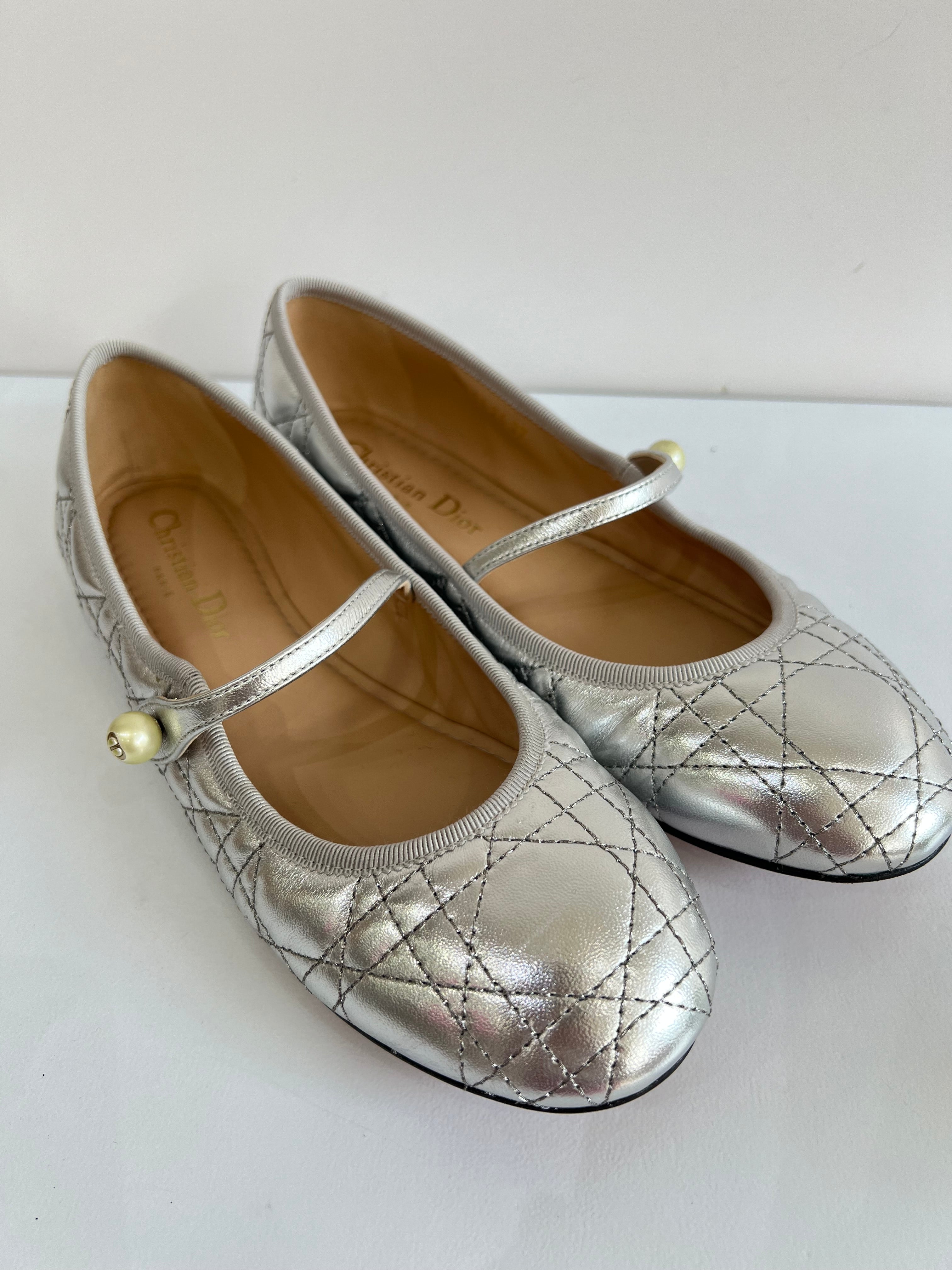 Metallic Ballet Flats