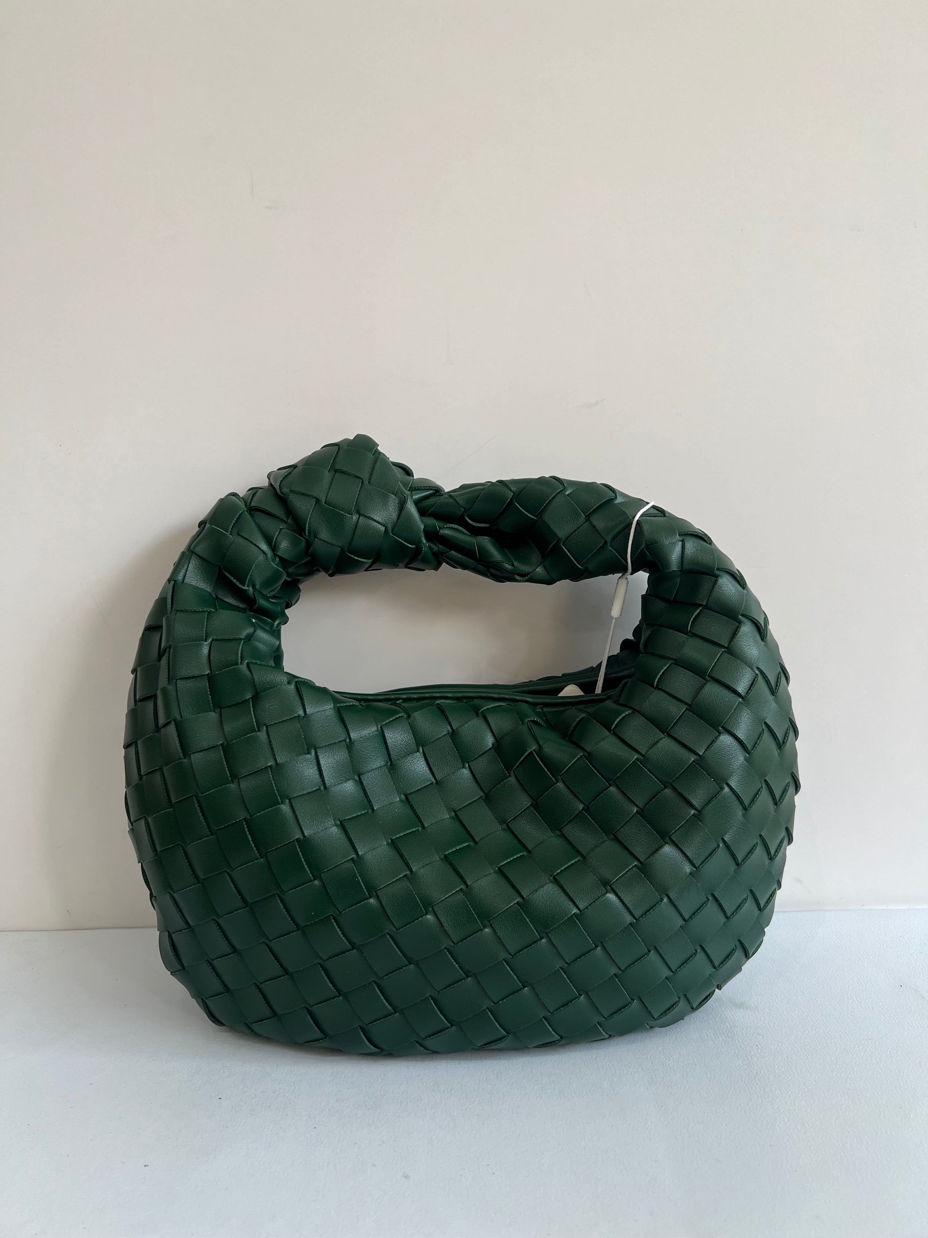 Small Woven Knot Handbag