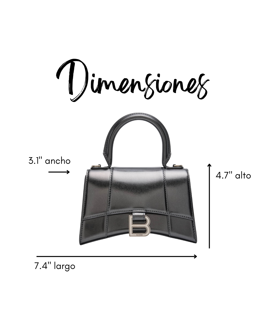 Hourglass XS Top Handle Bag