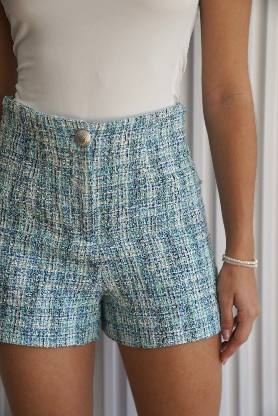 Tweed Shorts