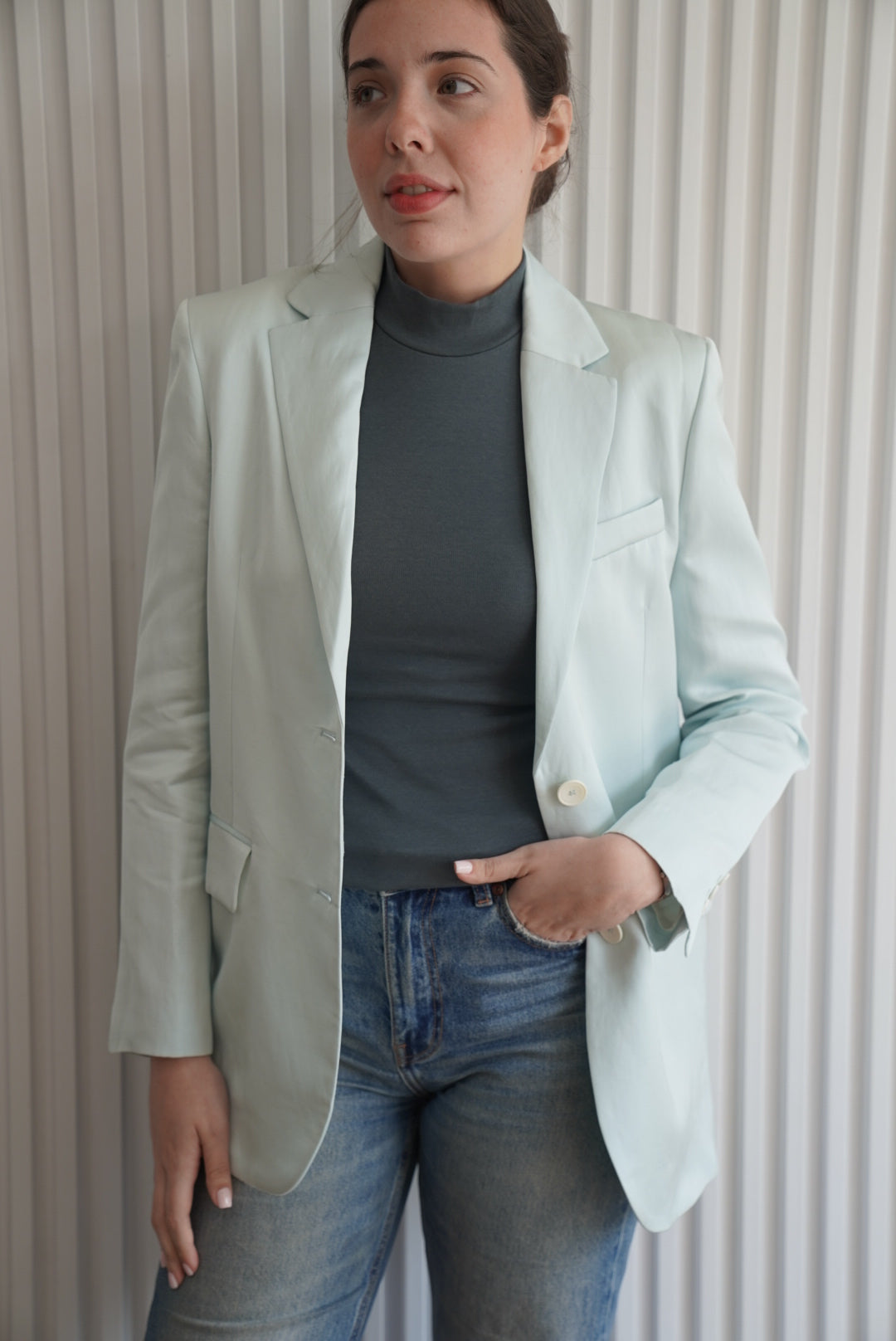 Baby Blue Blazer