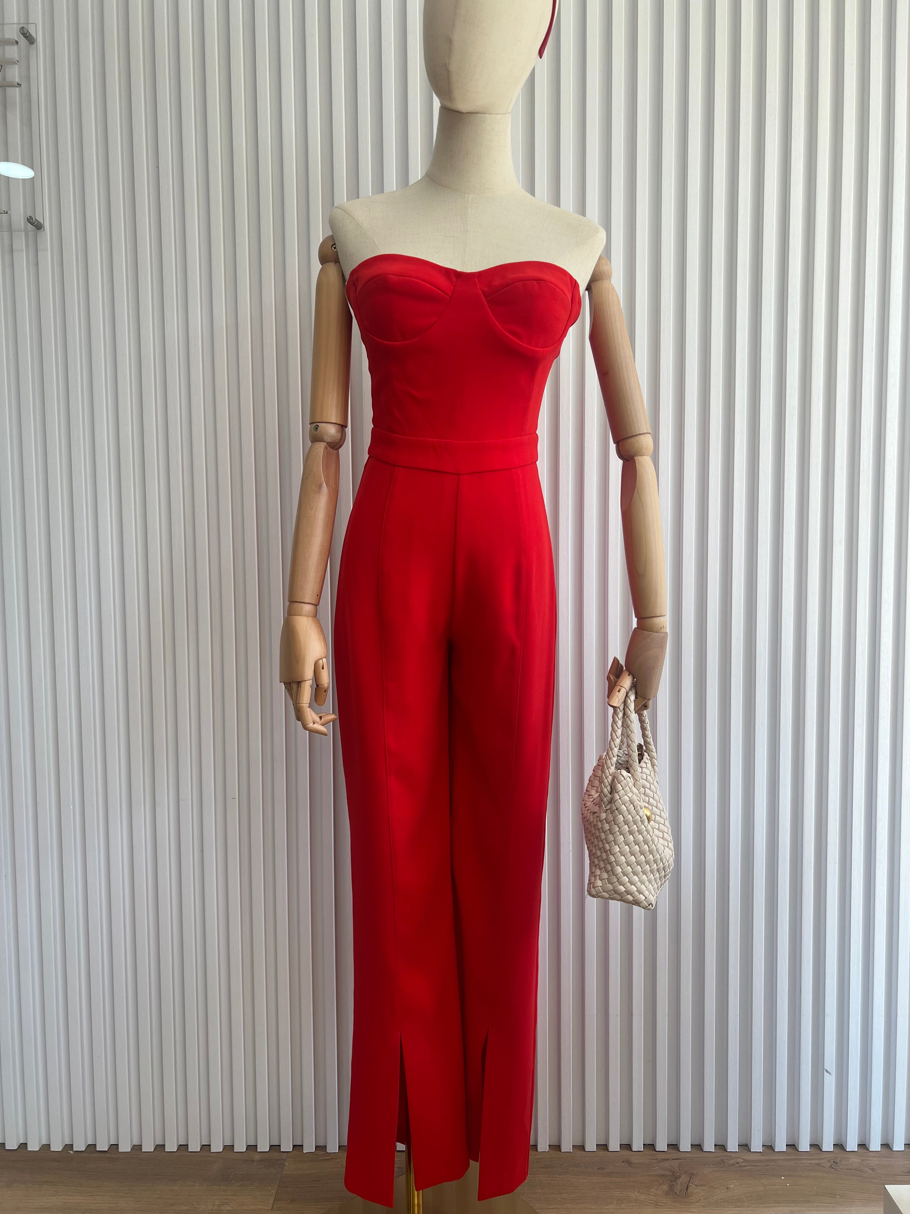 Vivian Strapless Jumpsuit