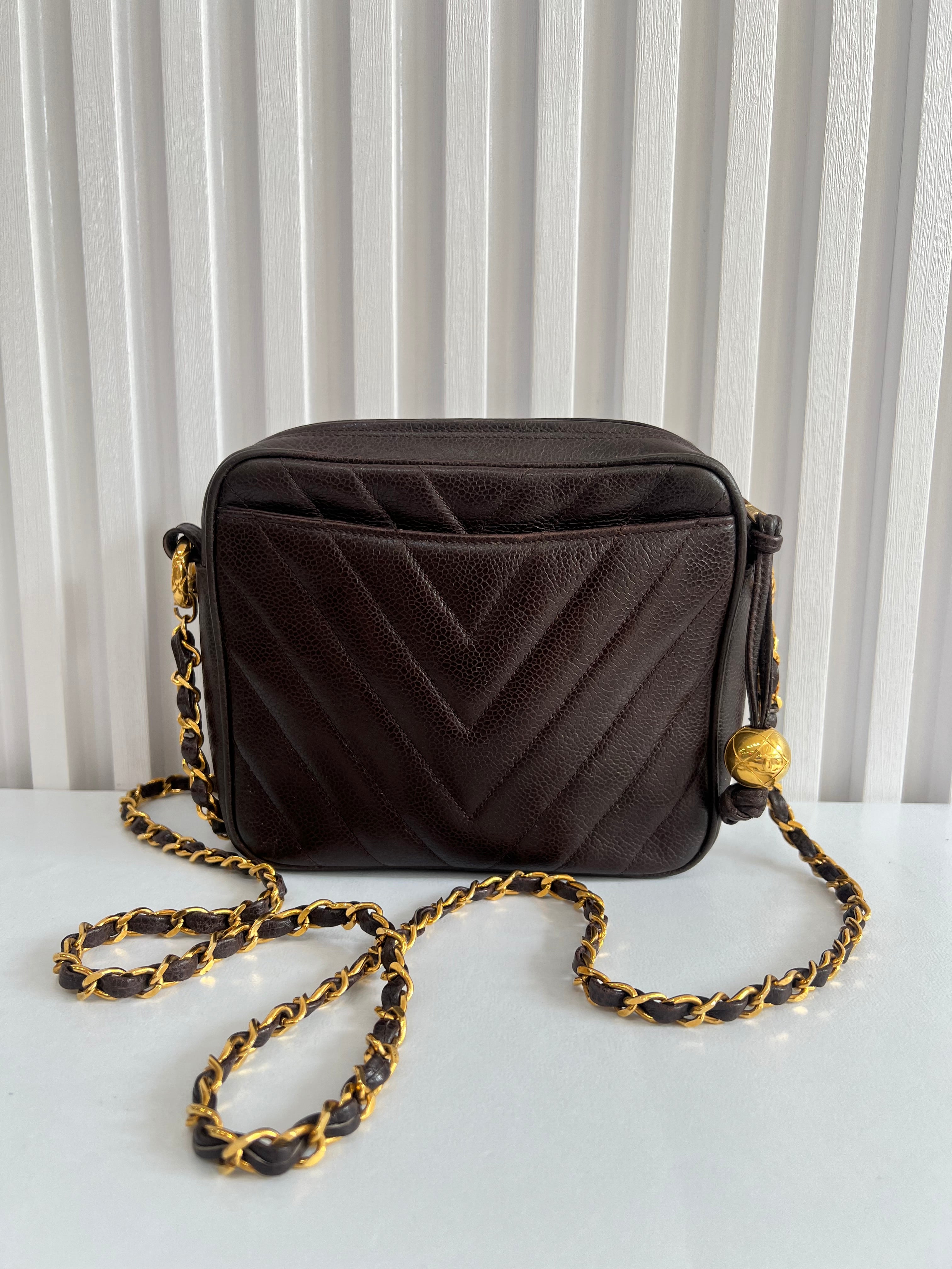 Vintage Camera Crossbody Bag