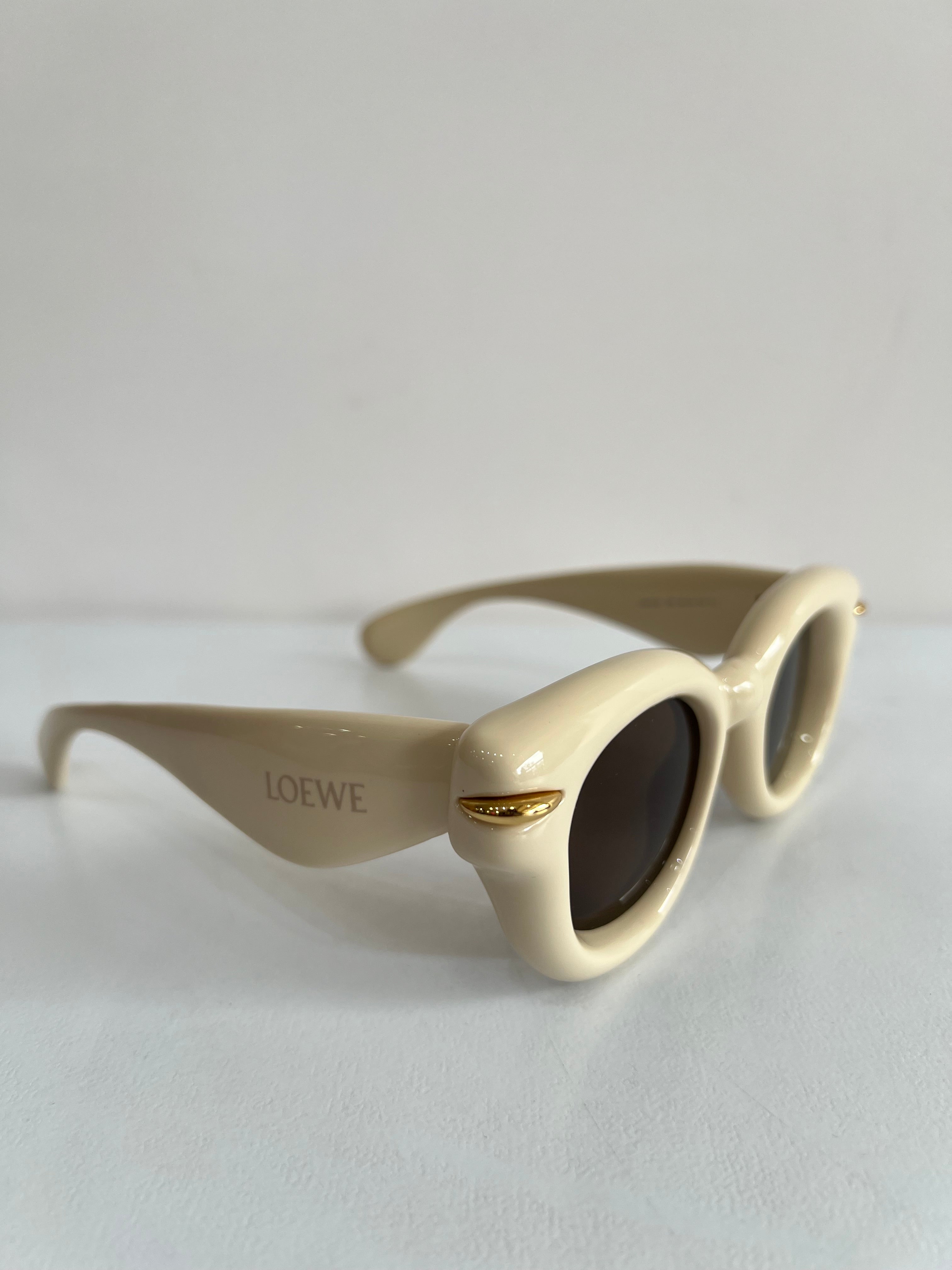 Y2K Beige Sunglasses