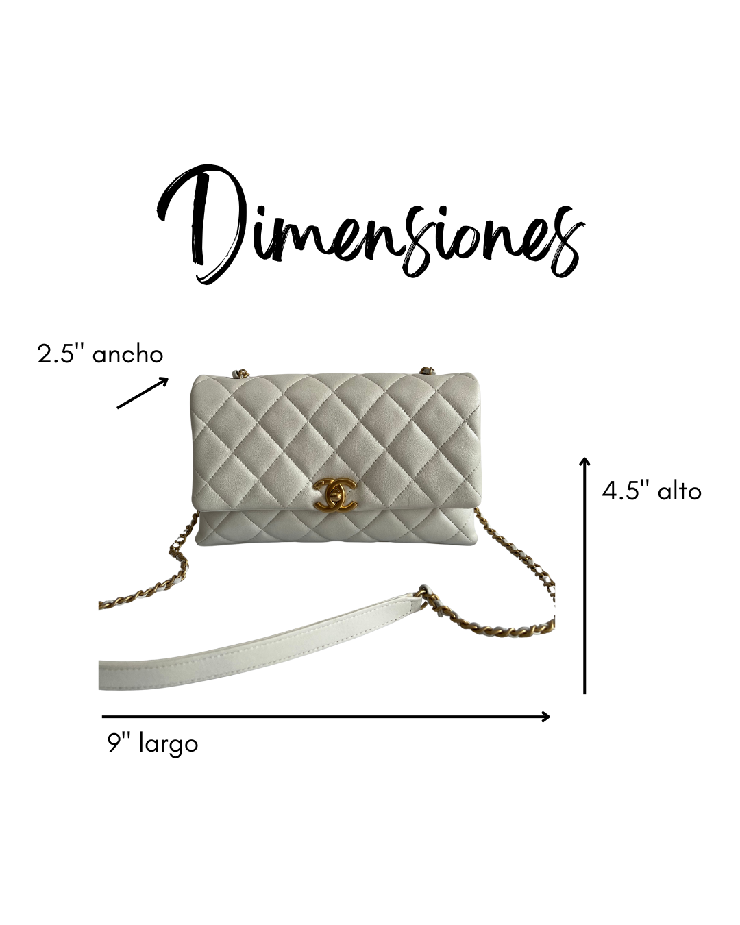 Quilted Small Flap Bag