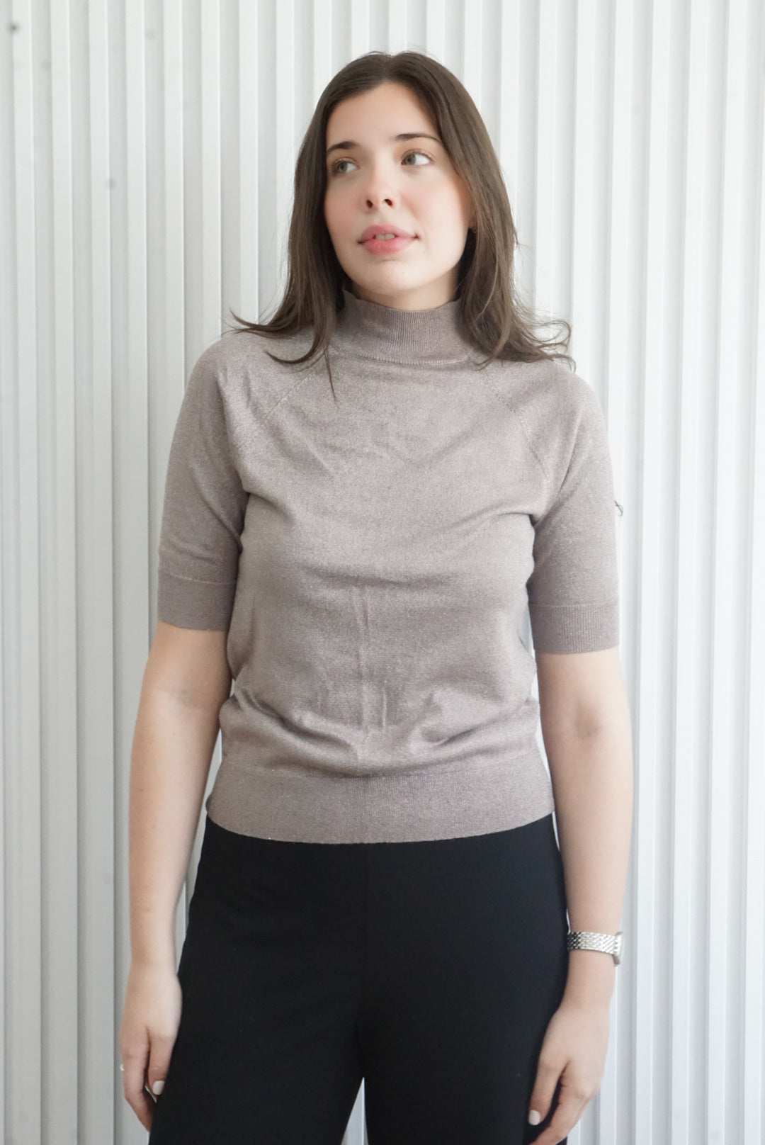 Turtle-neck Sweater Top