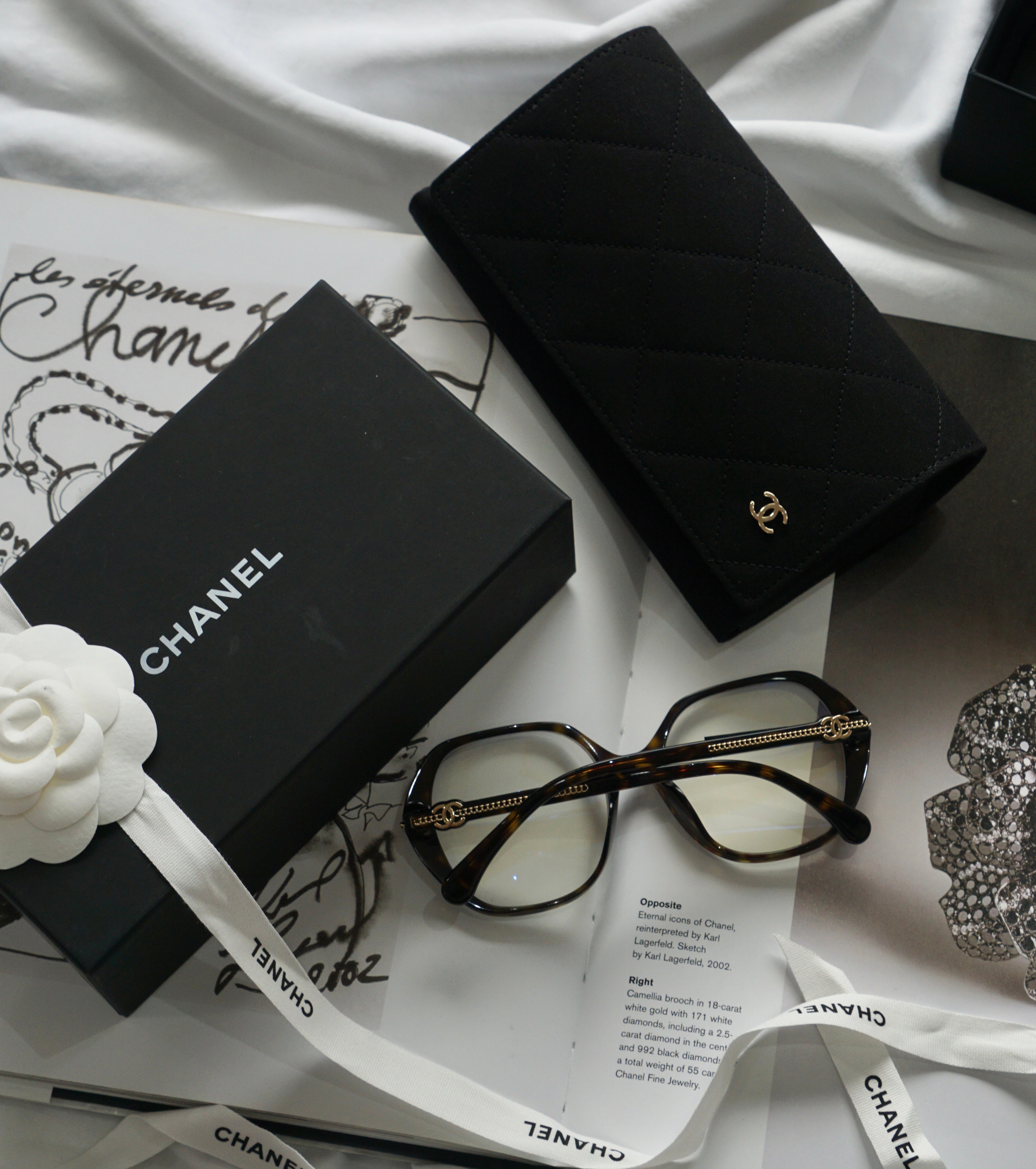 Chanel CC Acetate Glasses