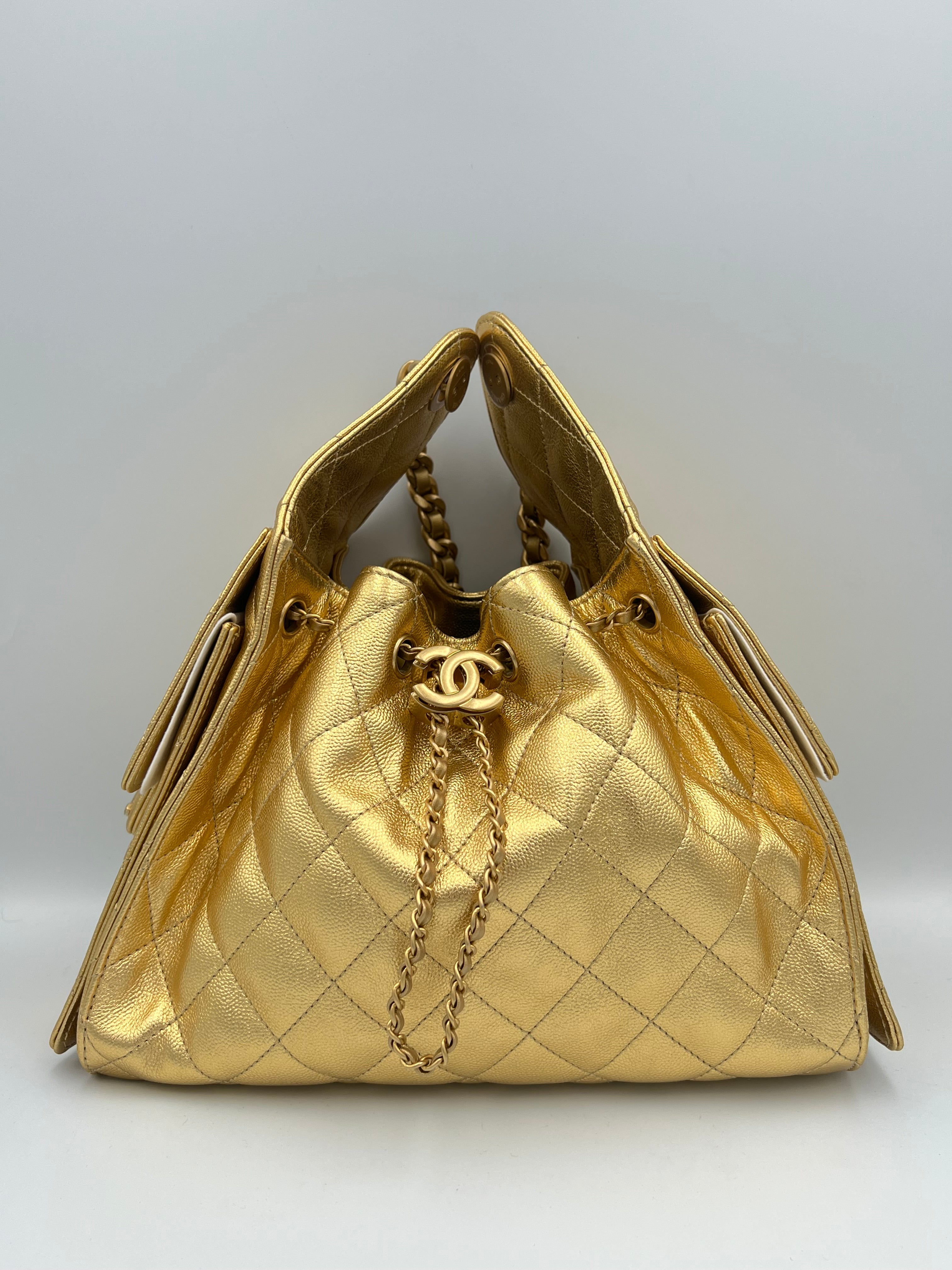 25C Small Hobo Gold Bag
