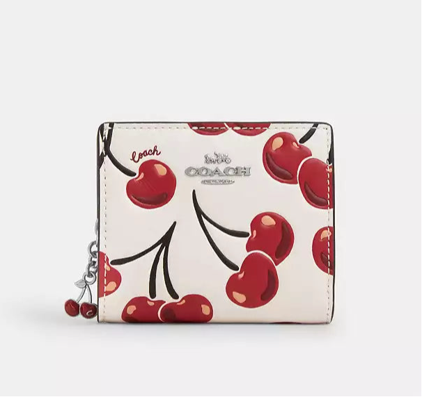 Cherry Snap BiFold Wallet