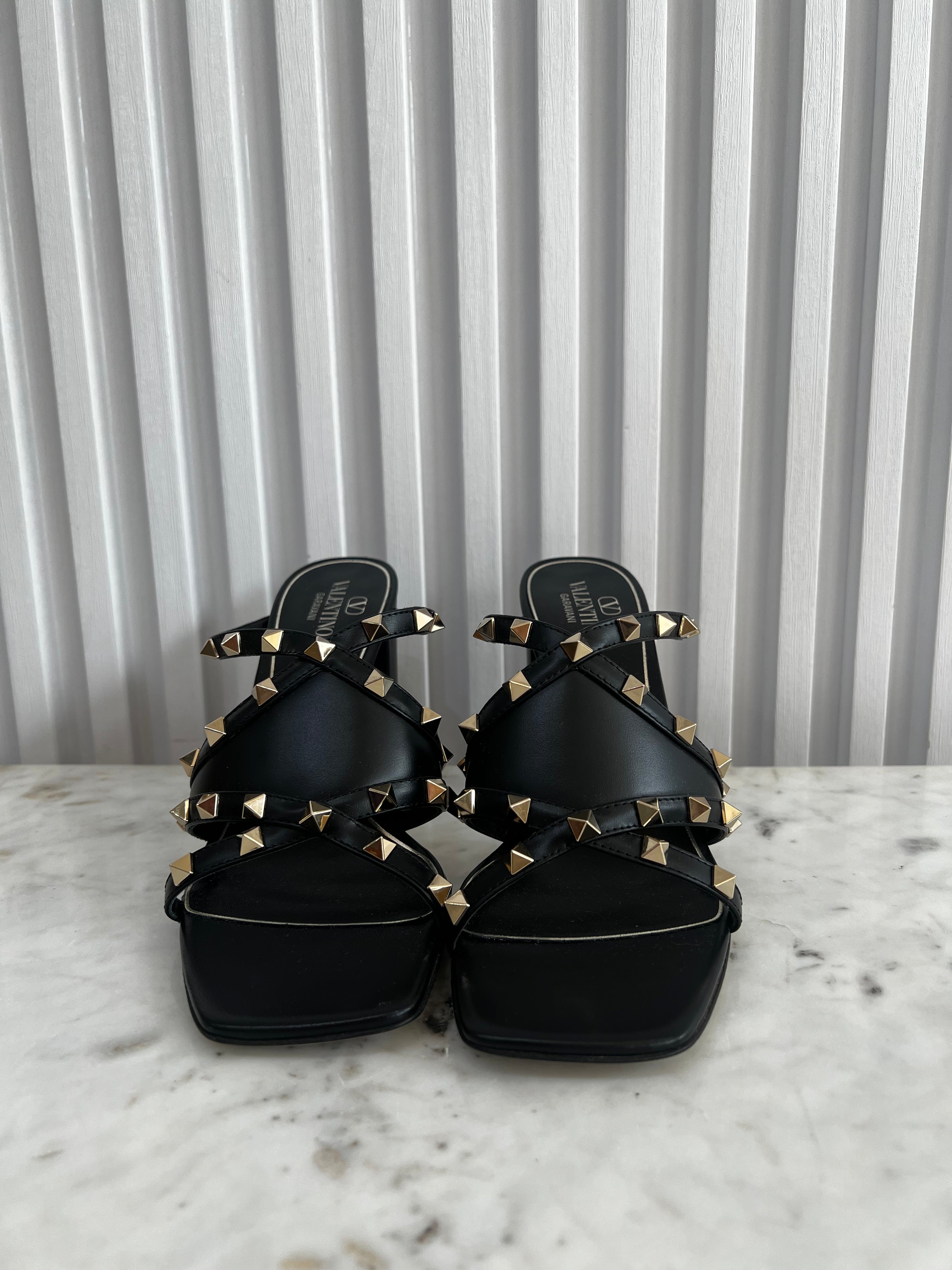 Rockstud Heeled Sandals