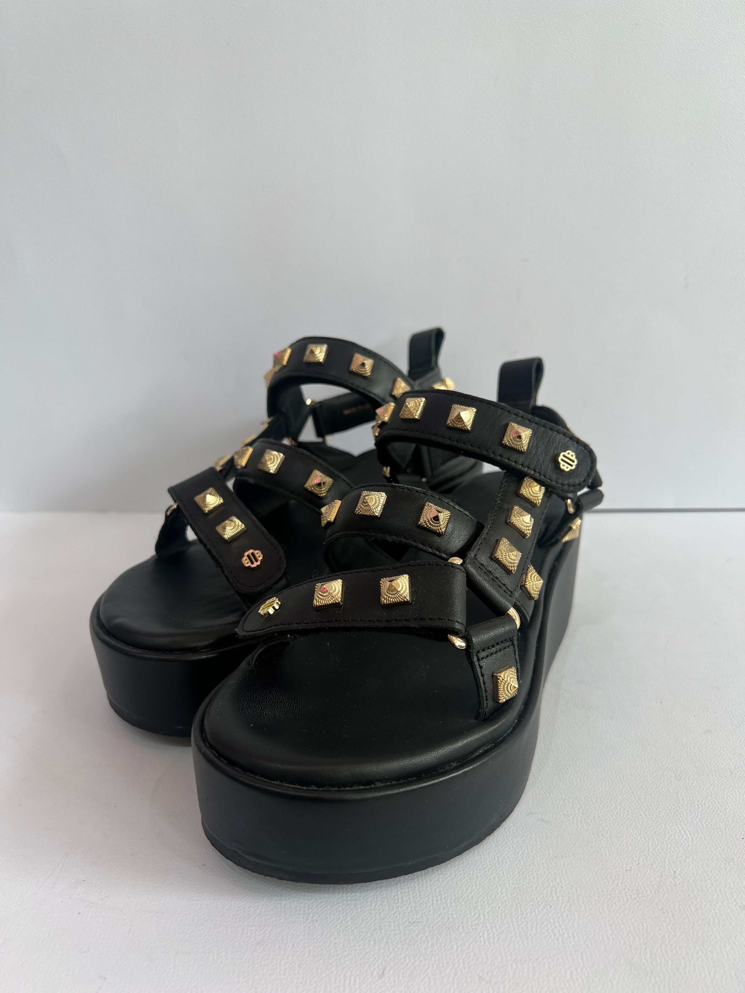 Studded Platform Sandals