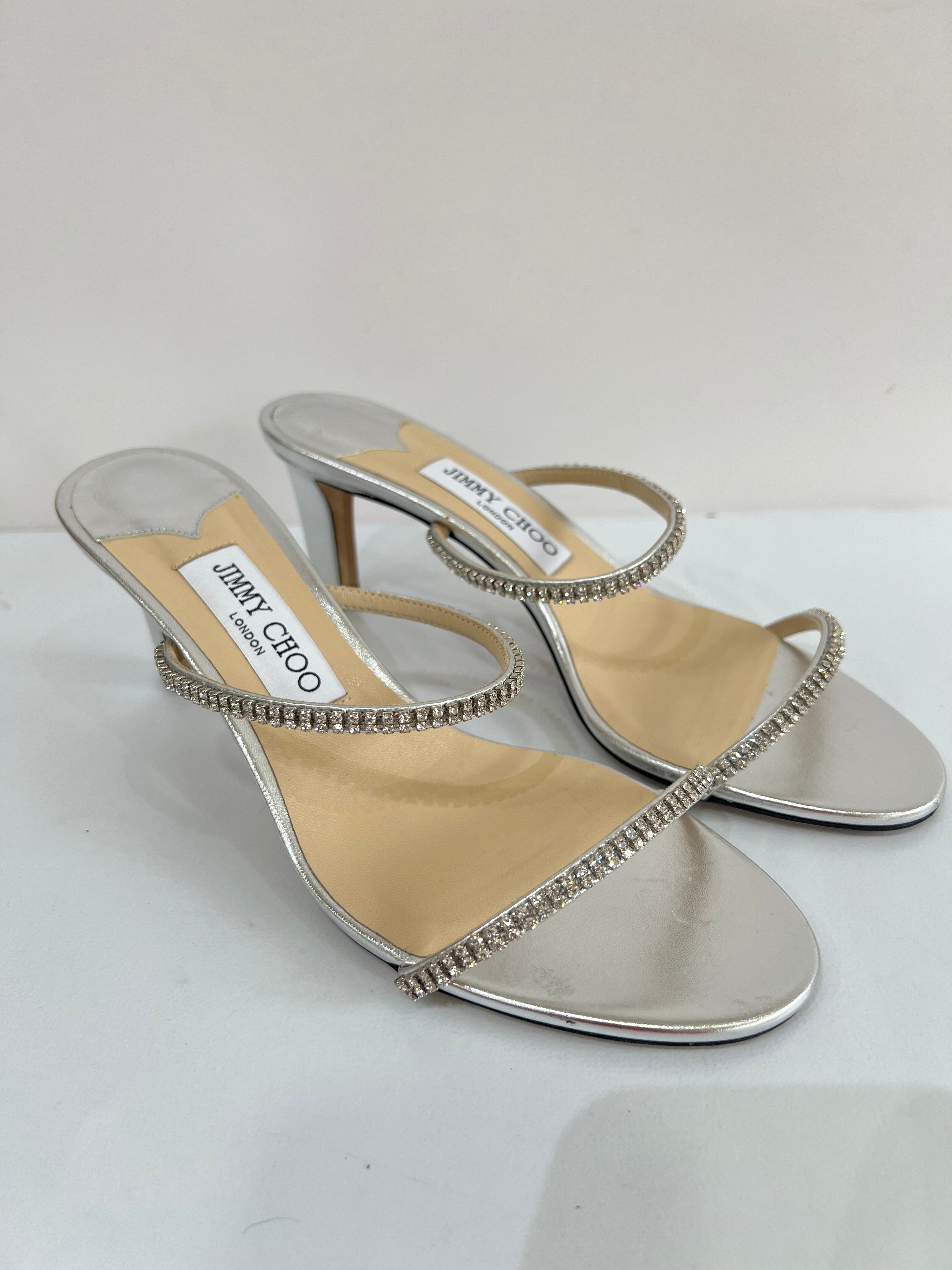 Brea 65 Crystal-Embellished Sandals