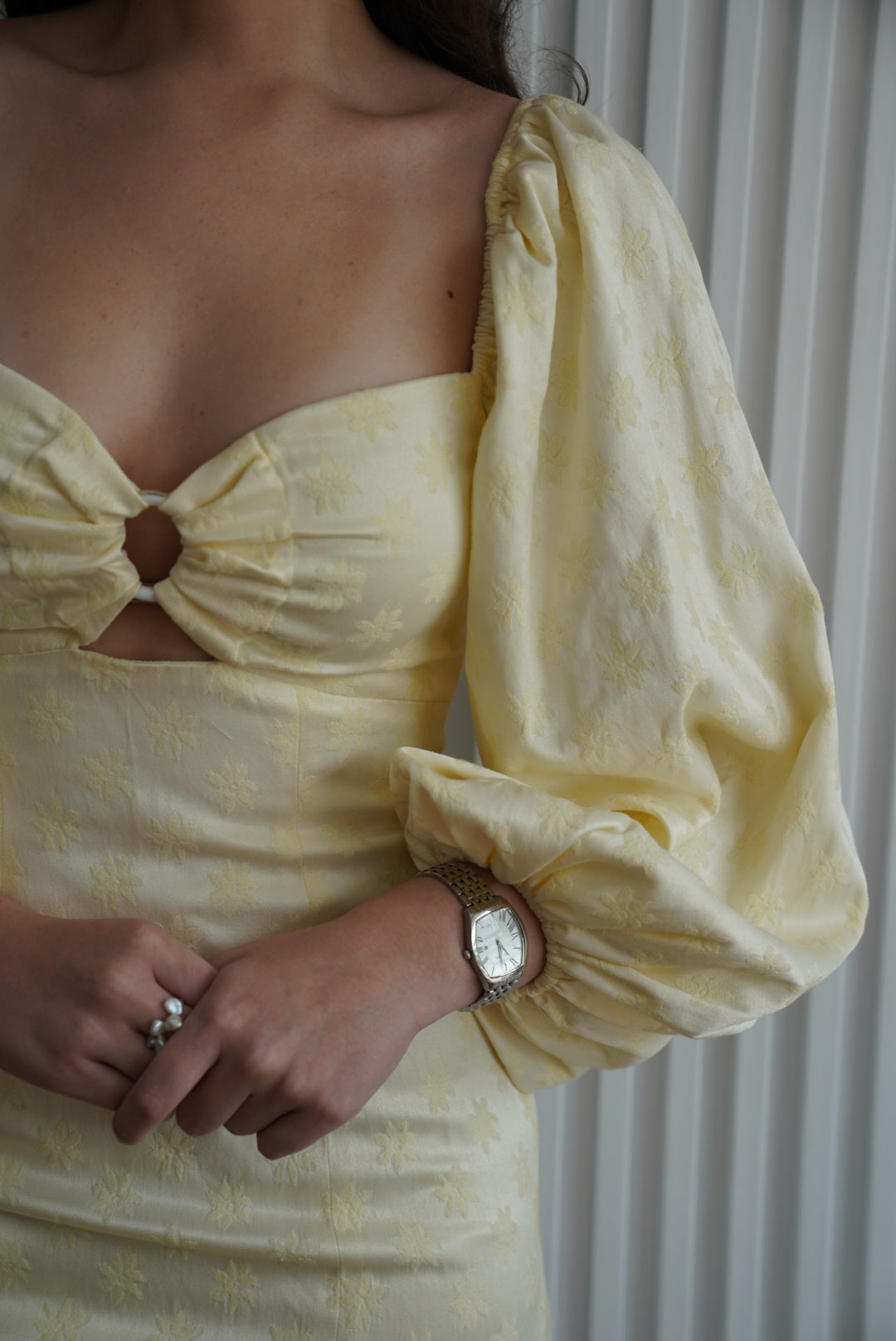 Butter Yellow Mini Dress