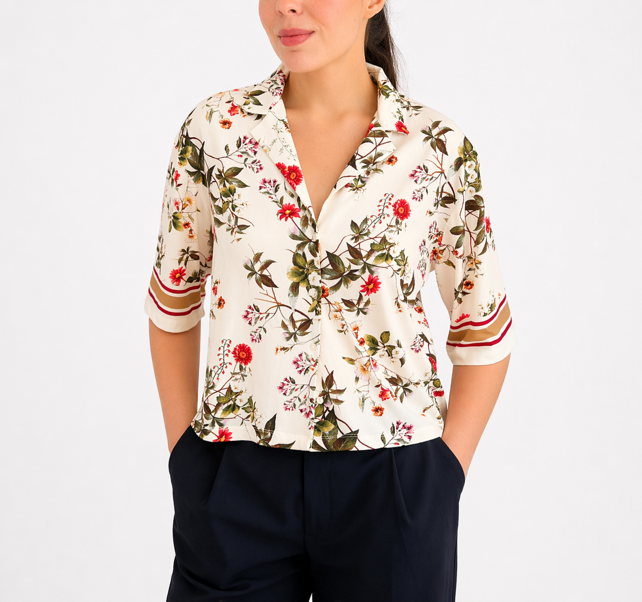 Floral Print T-shirt