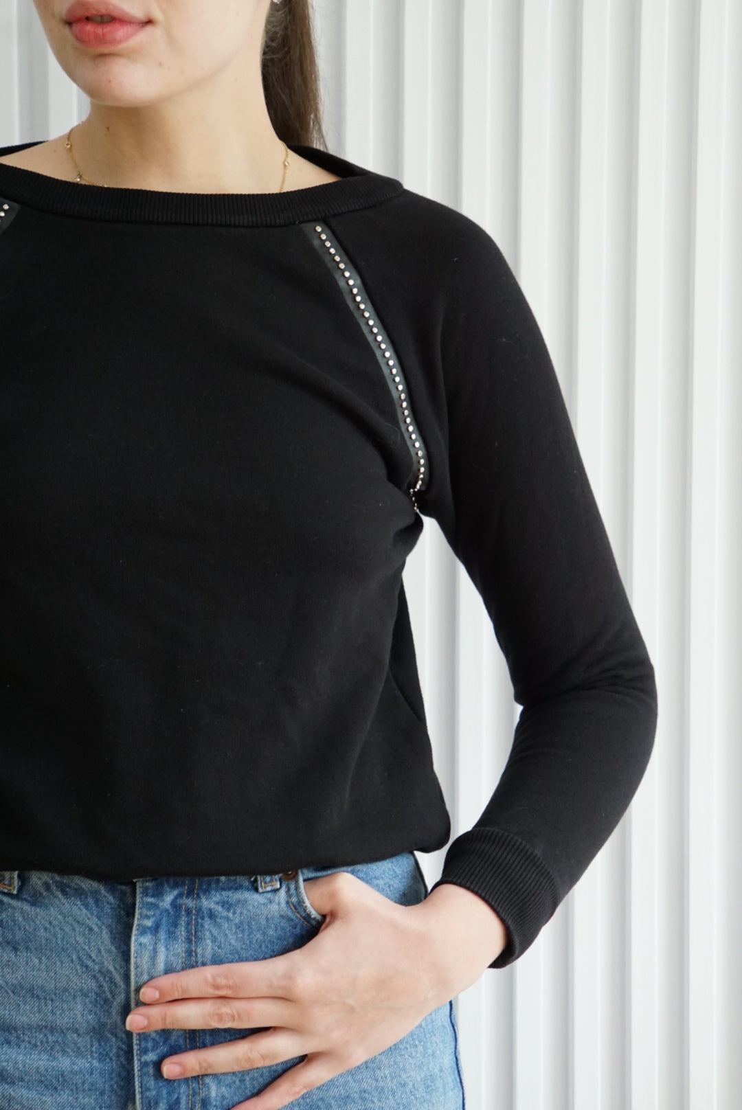 Studded Sweatshirt
