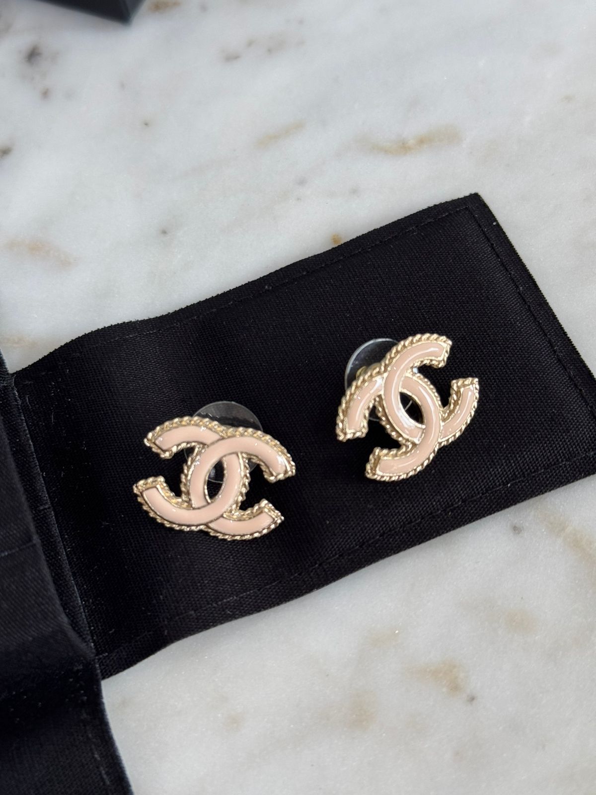 CC Logo Stud Earrings