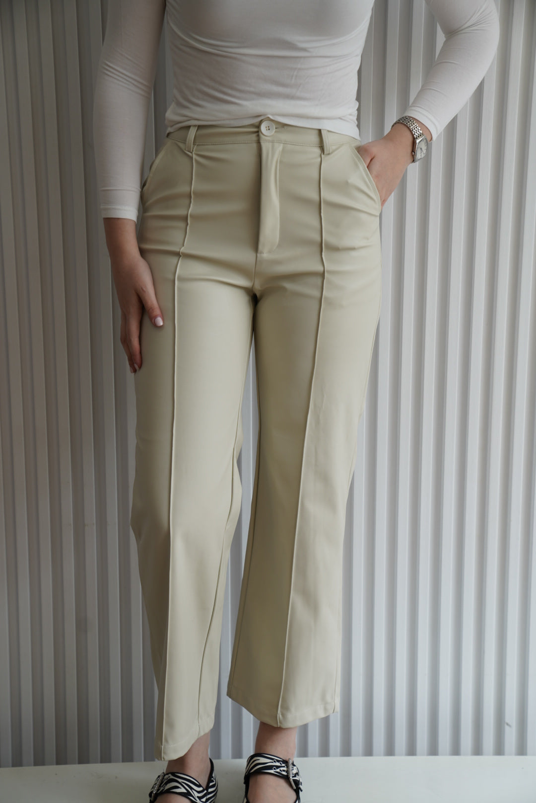 Faux Leather Pants