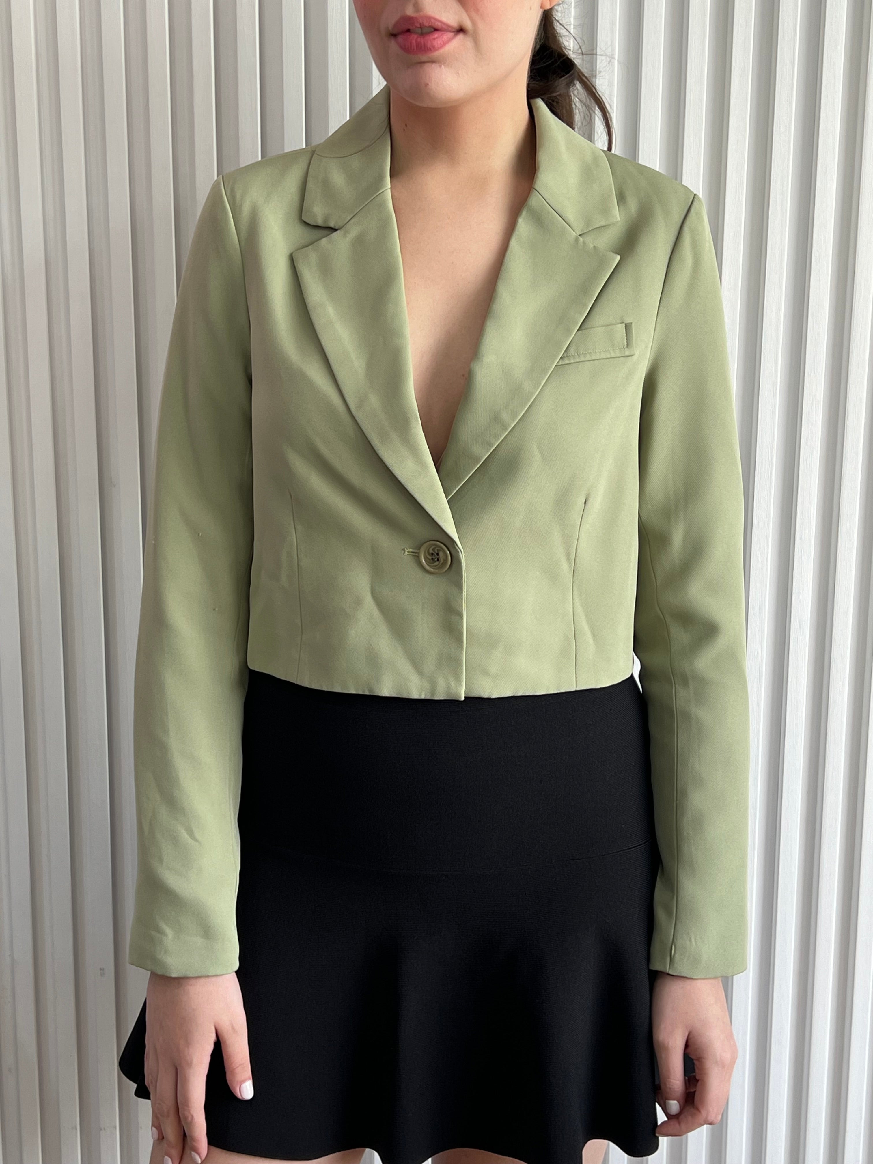 Cropped Blazer
