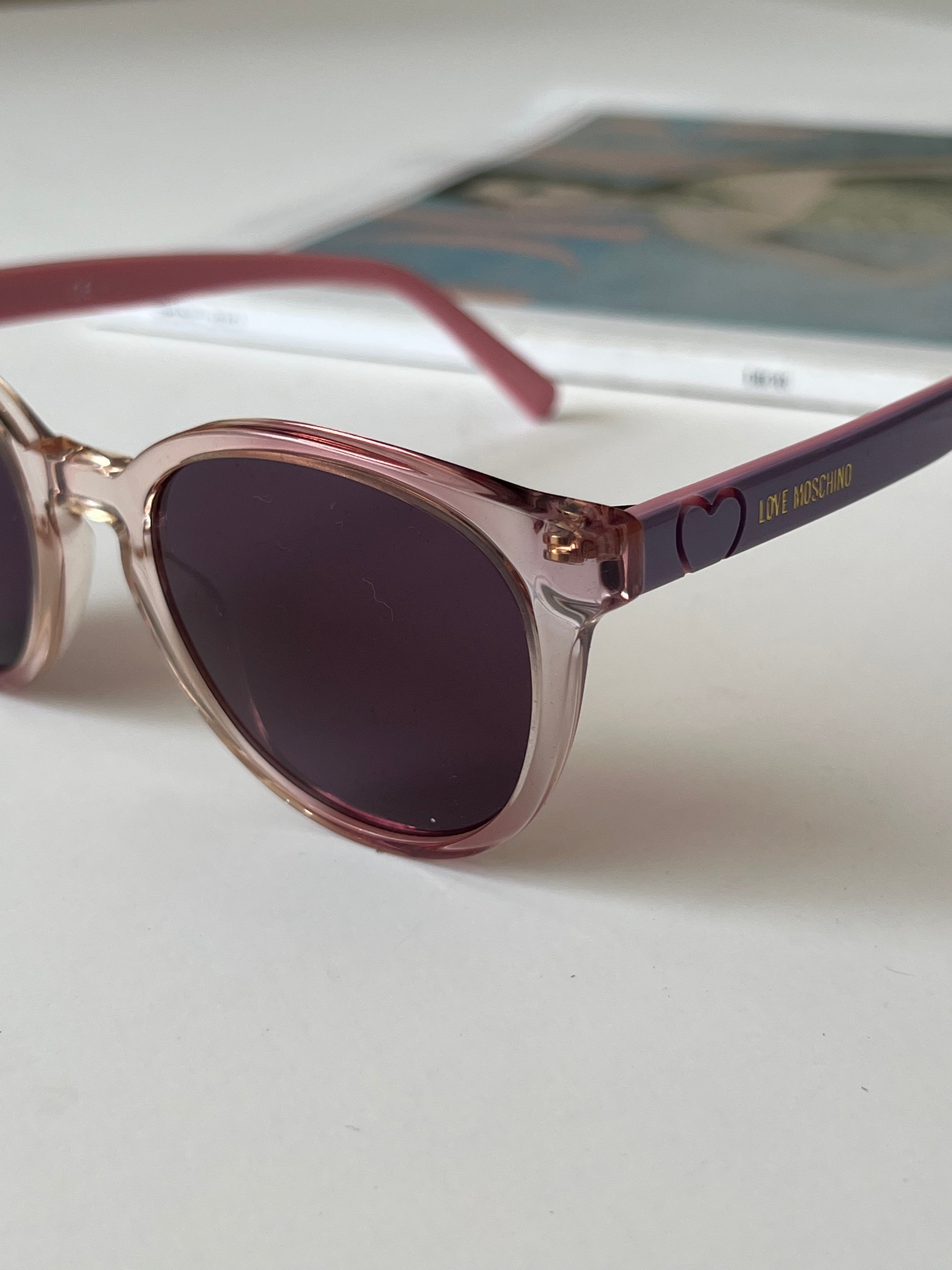 Violet Round Sunglasses