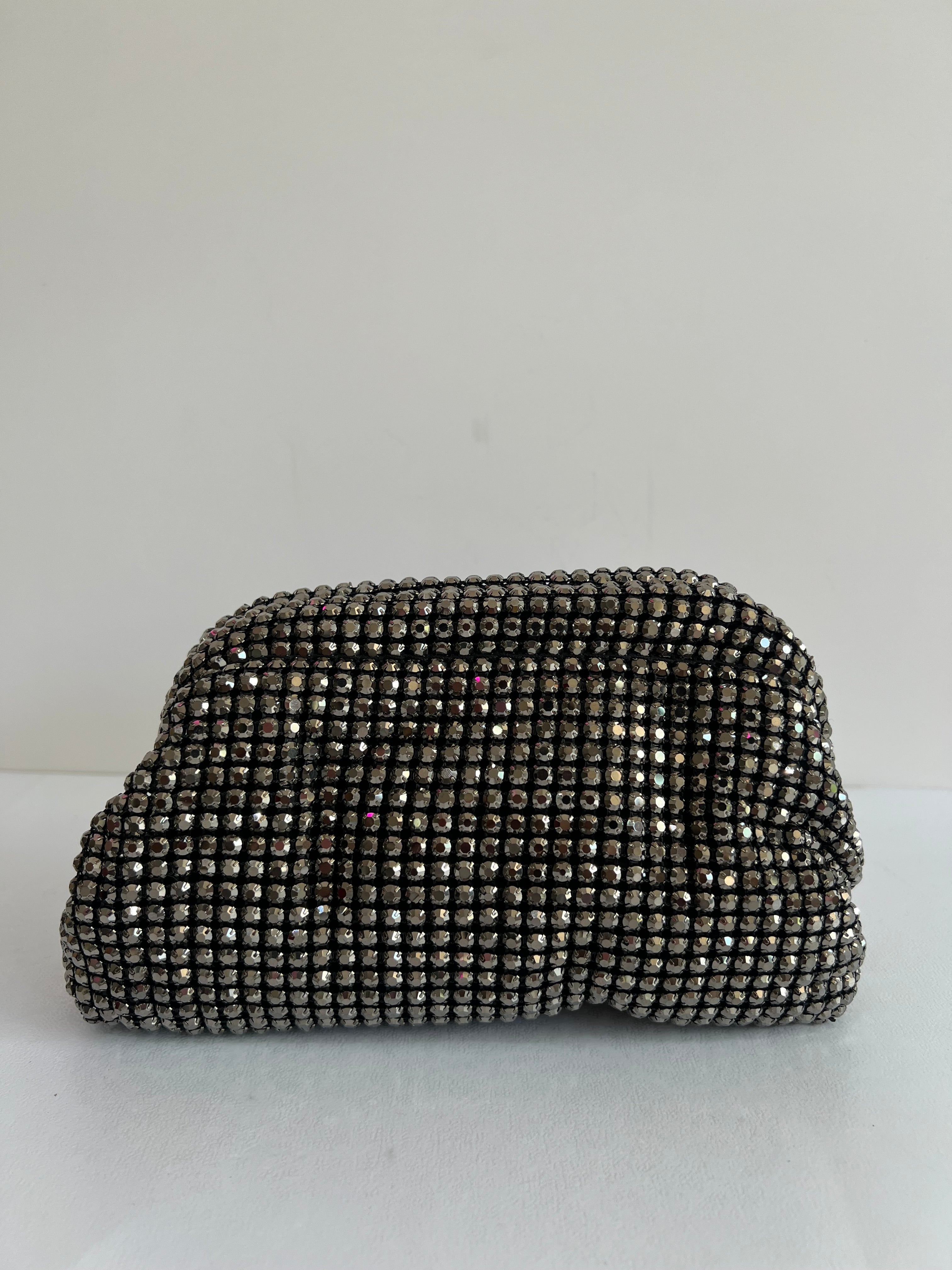 Rhinestone Small Clutch Bag