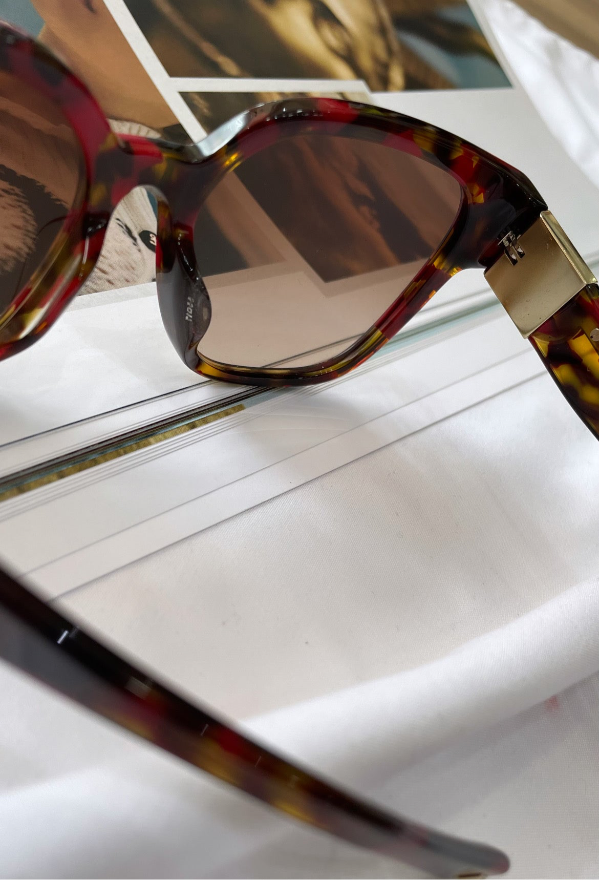 Havana Brown Gradient Sunglasses